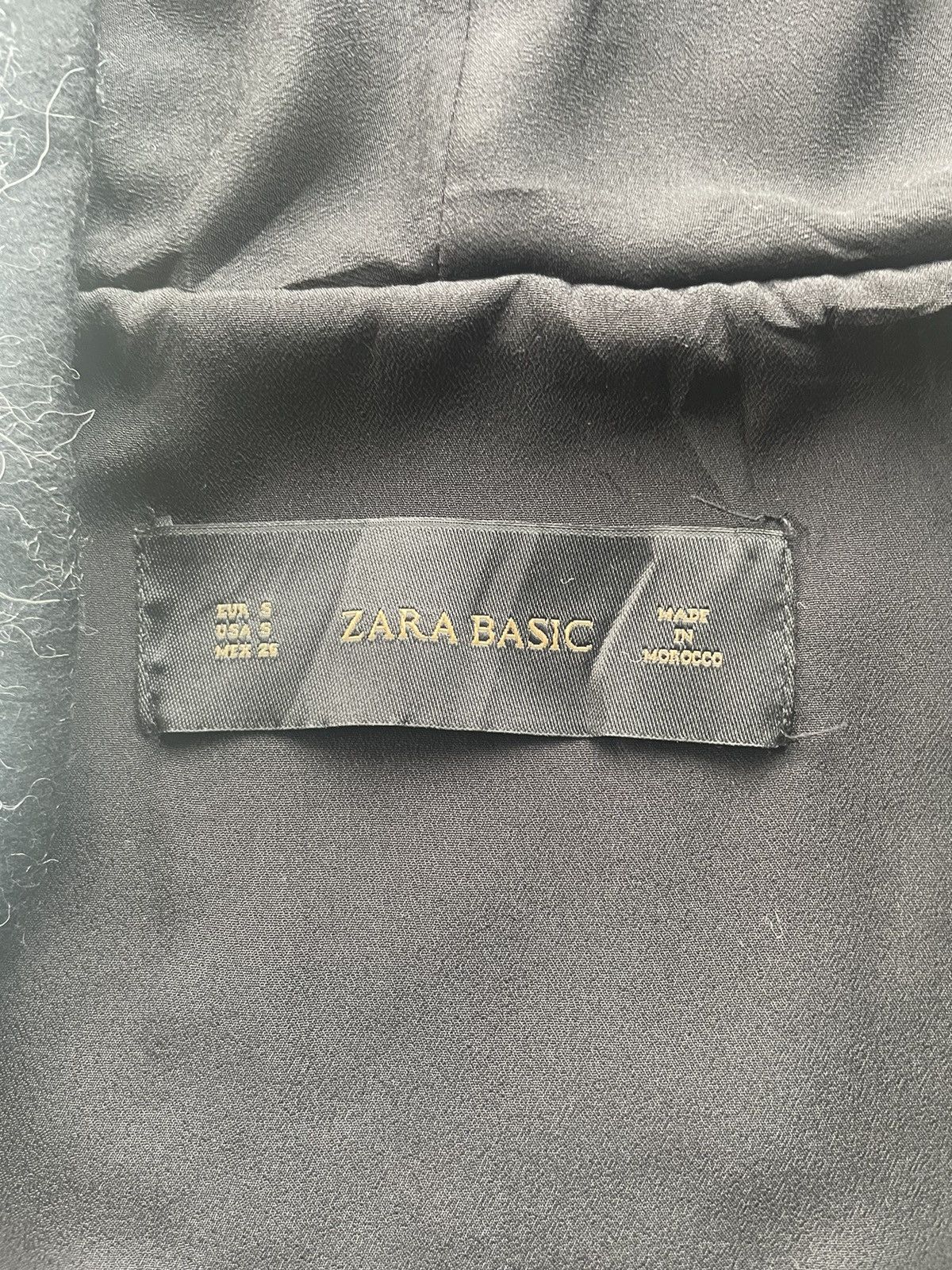 Zara Zara Basic Mohair Cape Size XL / US 12-14 / IT 48-50 - 10 Thumbnail