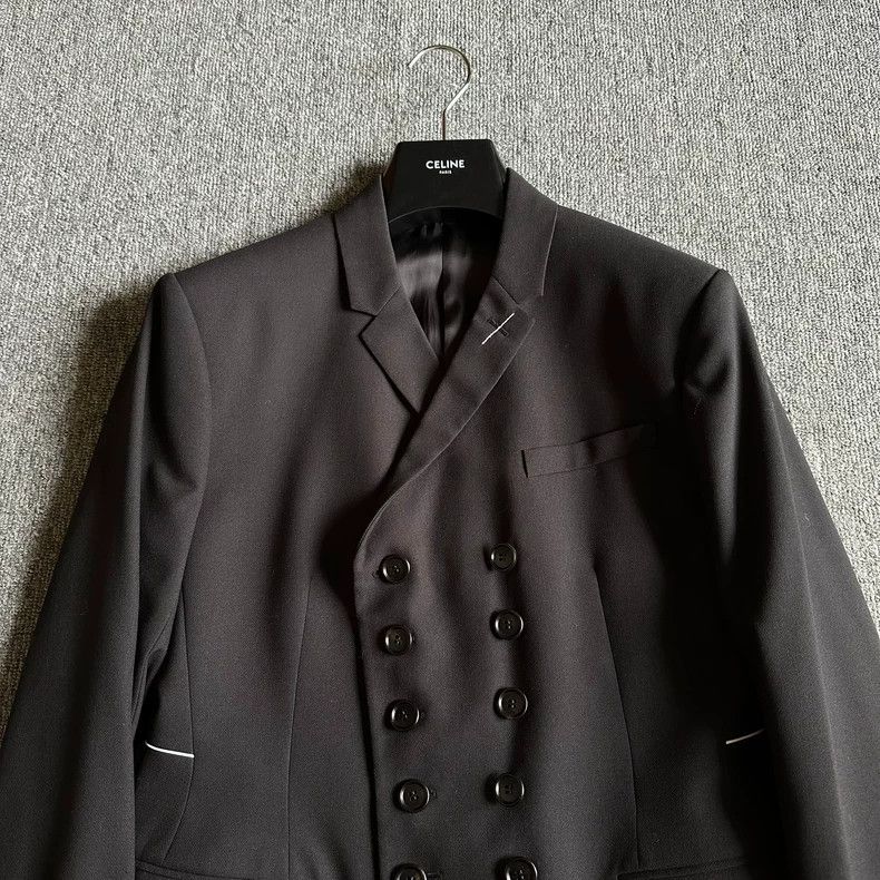 Dior Dior Double-breasted white armband suit Size US S / EU 44-46 / 1 - 4 Thumbnail