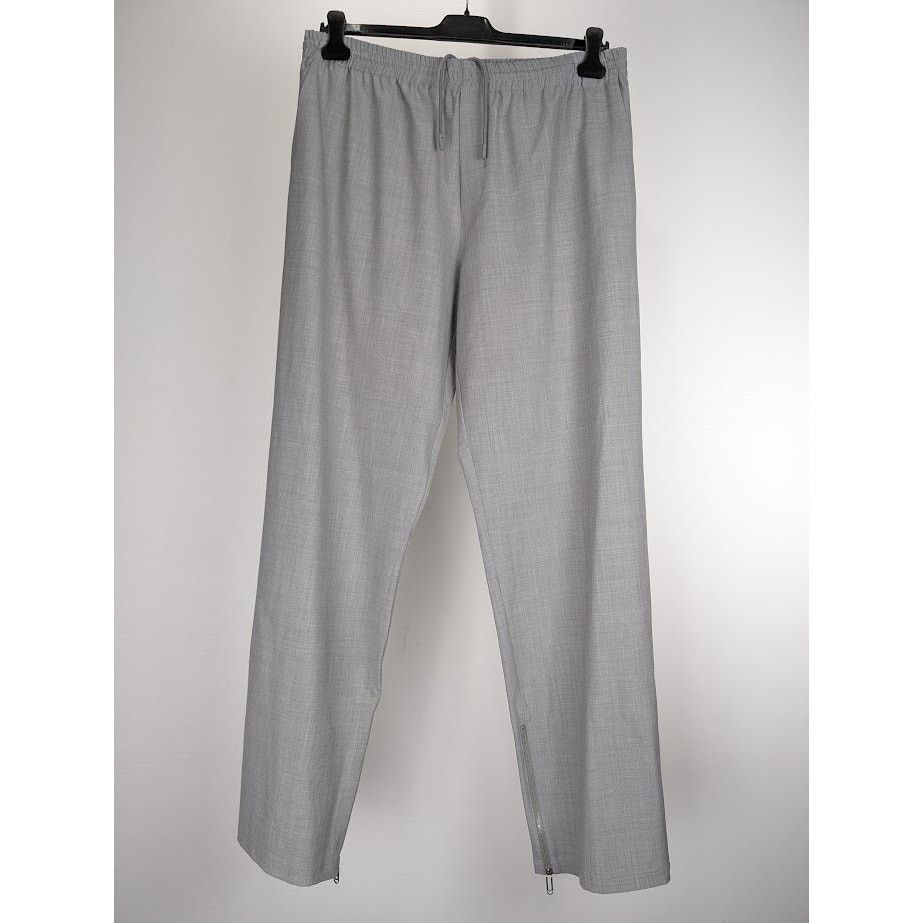 Off-White o1rshd1 Wool Long Lounge Trackpant in Melange Grey Size US 36 / EU 52 - 2 Thumbnail