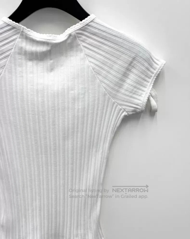 Helmut Lang Helmut Lang Ladies Slim Short-Sleeve T-Shirt Size XS / US 0-2 / IT 36-38 - 4 Thumbnail