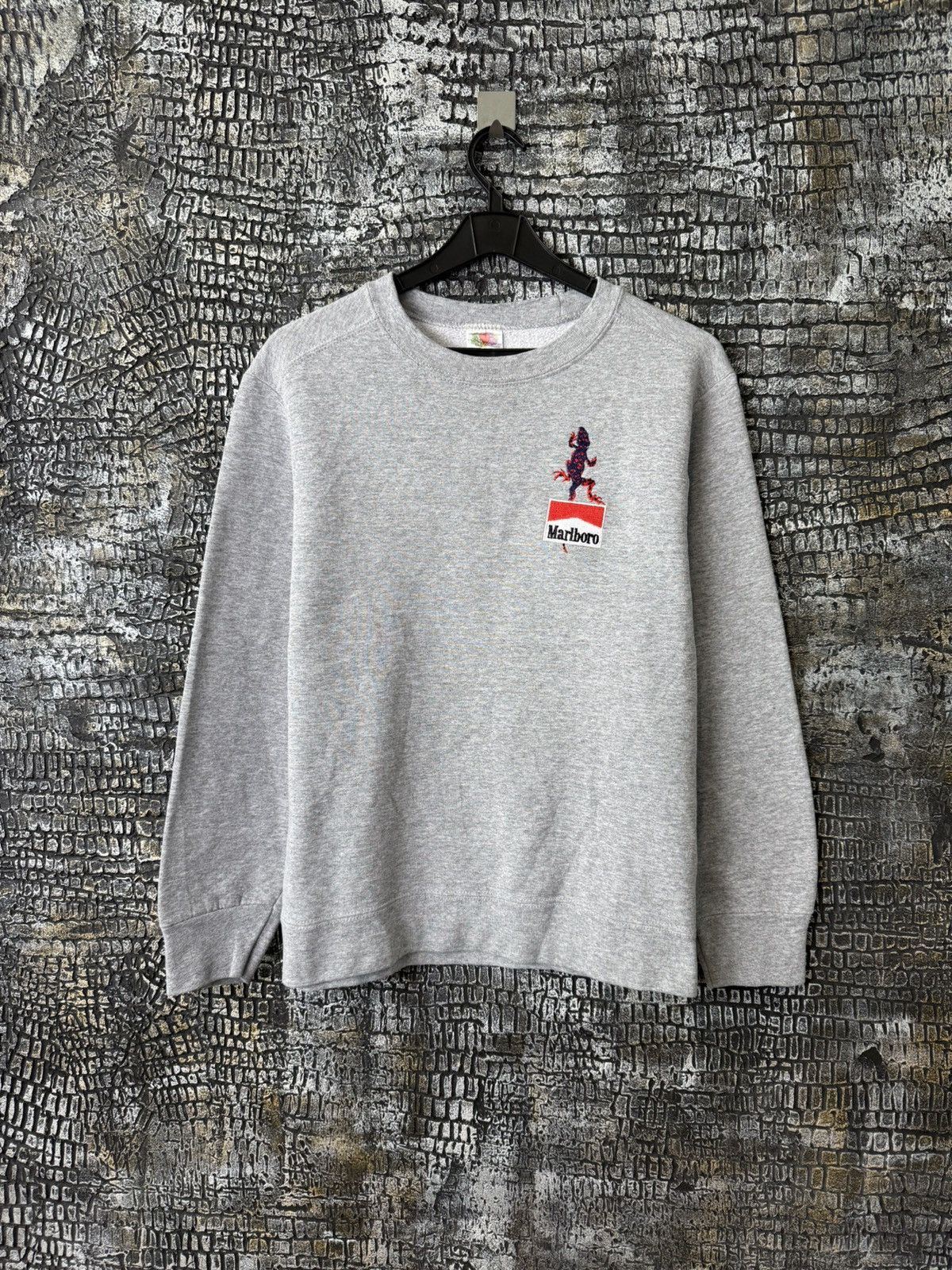Marlboro Marlboro Sweatshirt Pullover Jumper Logo Size US S / EU 44-46 / 1 - 1 Thumbnail