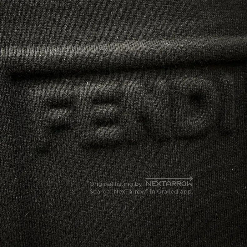 Fendi Fendi Logo Print Short Hoodie Size XS / US 0-2 / IT 36-38 - 6 Thumbnail