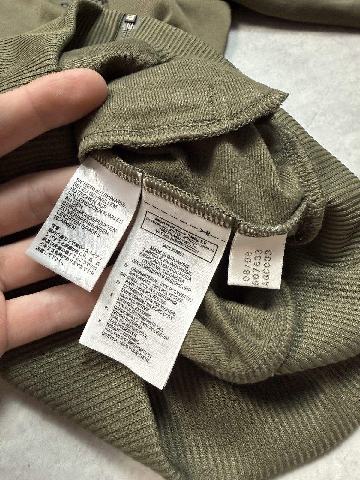 Adidas Adidas Vintage Y2K Zip Hoodie Back Logo Size US S / EU 44-46 / 1 - 7 Thumbnail