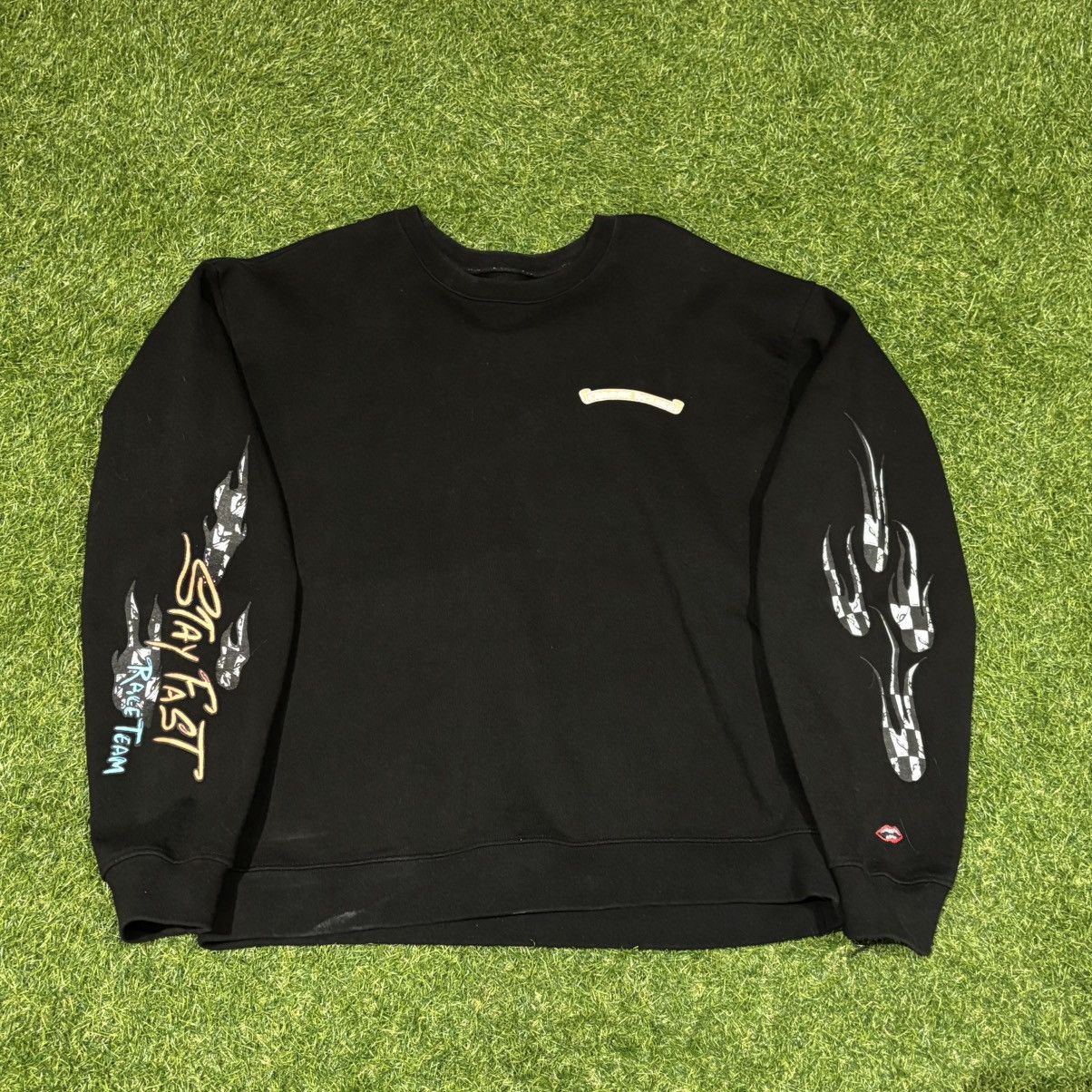 Chrome Hearts Chrome Hearts Matty Boy "Stay Fast" Crewneck Size US L / EU 52-54 / 3 - 1 Thumbnail