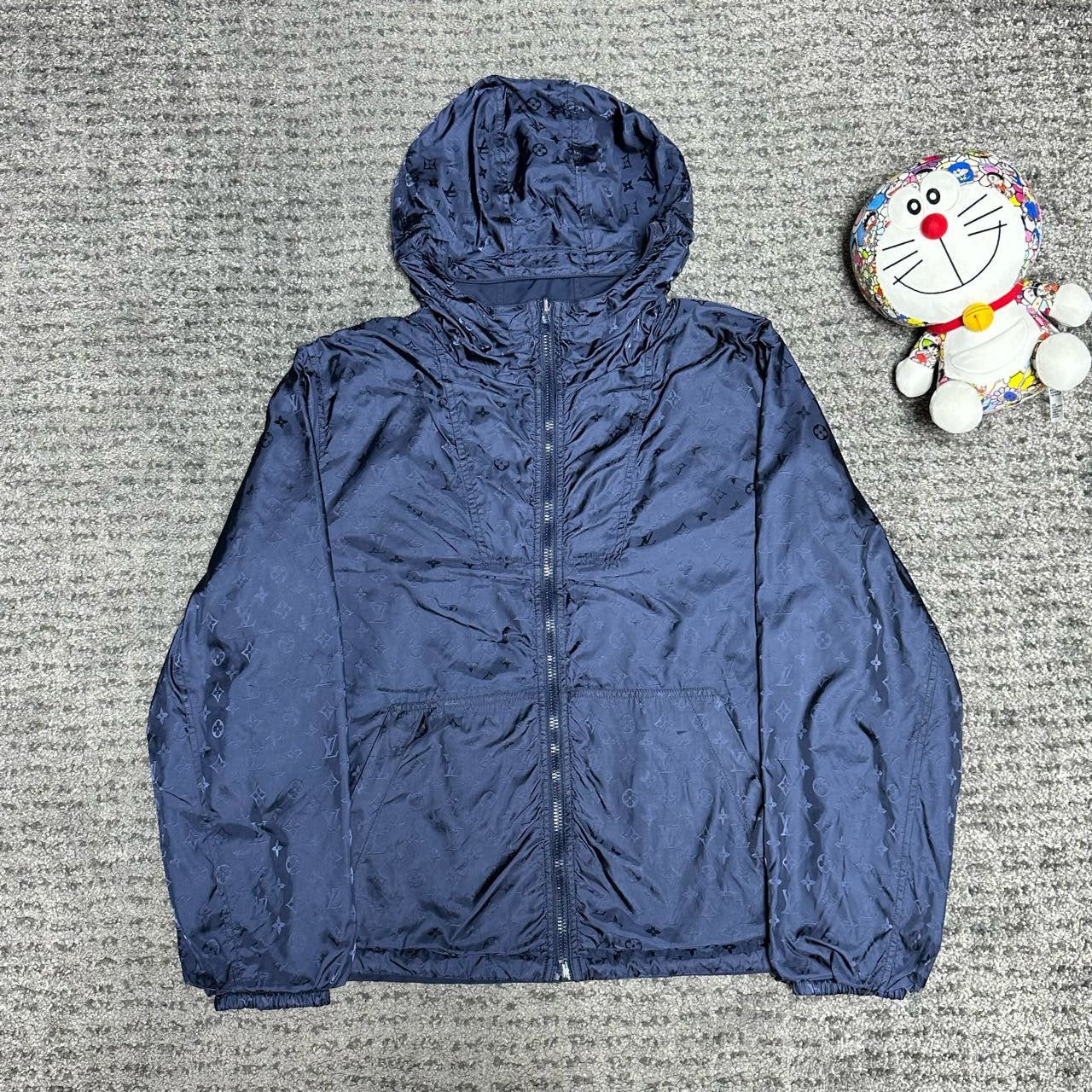 Louis Vuitton LOUIS VUITTON LV full print presbyopic pin reversible jacke Size US L / EU 52-54 / 3 - 9 Thumbnail