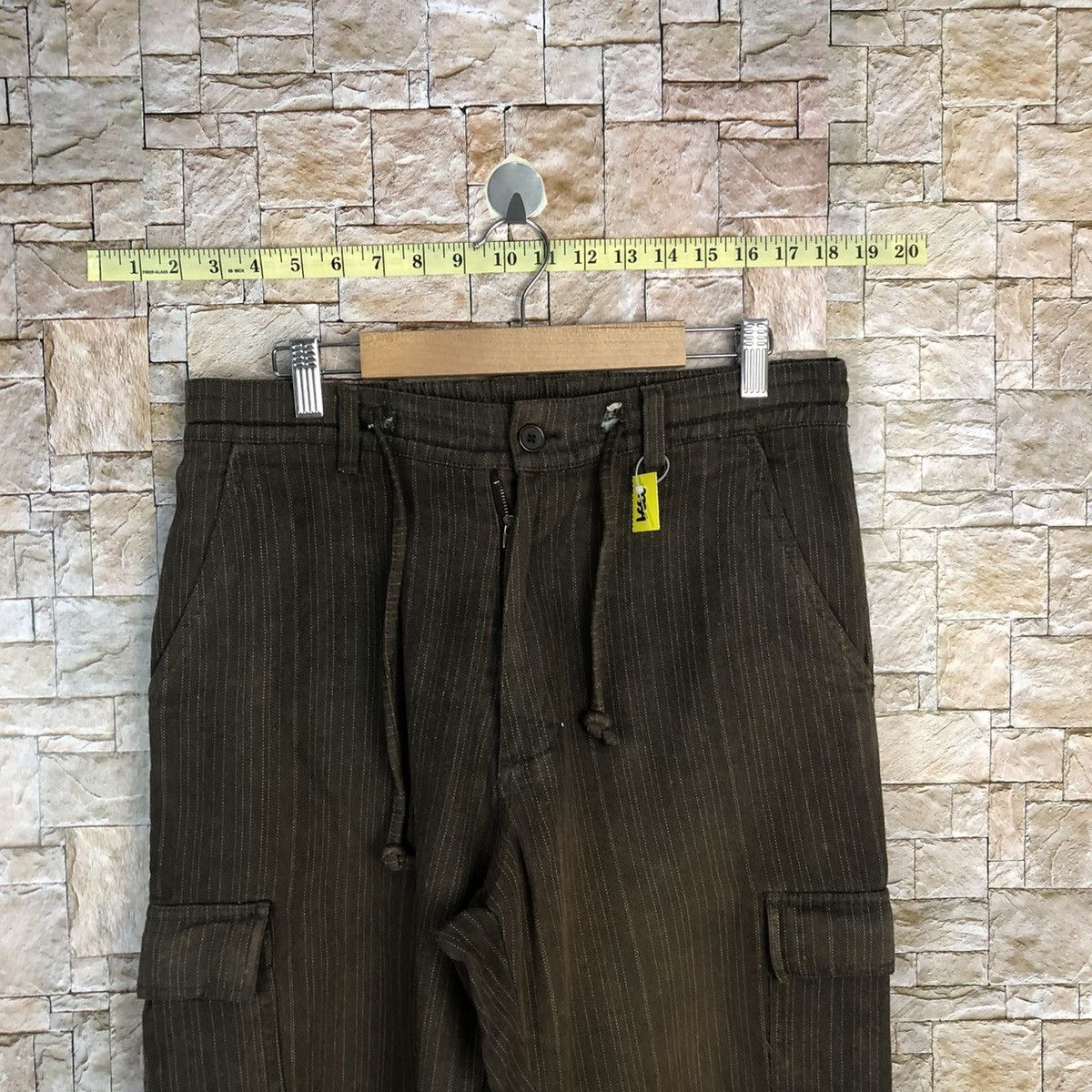 Japanese Brand DL Virgin Vagage Brown Cargo Multipocket Pants #A339 Size US 32 / EU 48 - 4 Thumbnail