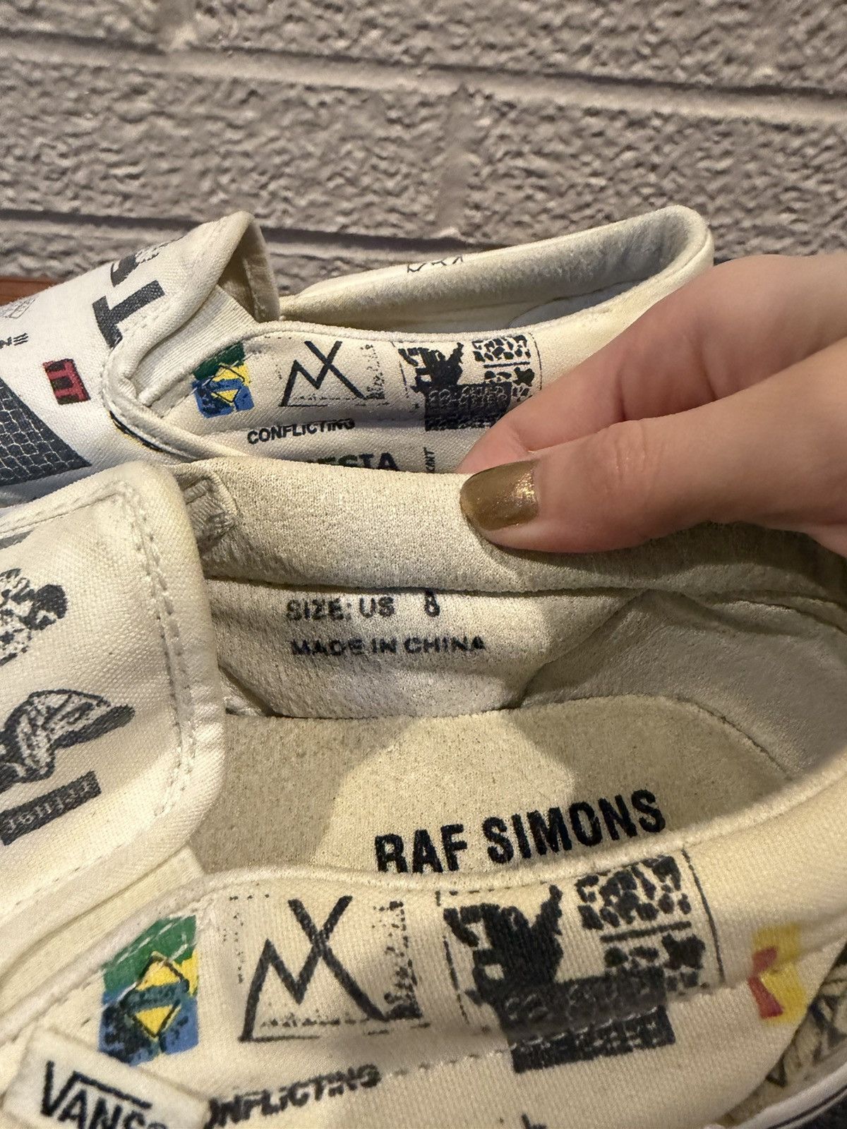 Raf Simons Raf x CDG x Collette Vans Size US 8 / EU 41 - 6 Thumbnail