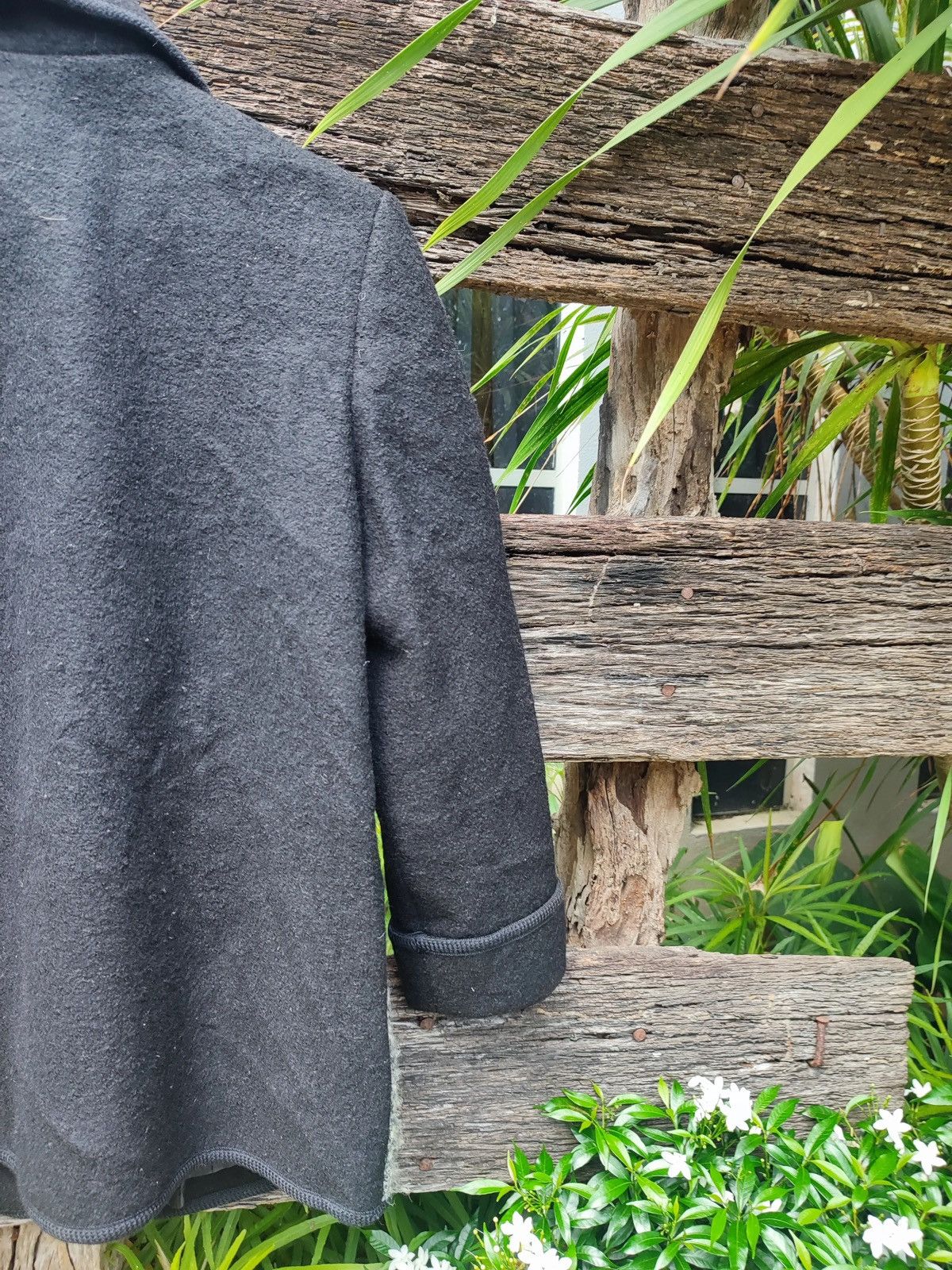 Designer × Vintage Vintage Charming Korea Wool Jacket – Horse Rider Appliqué Size M / US 6-8 / IT 42-44 - 11 Thumbnail