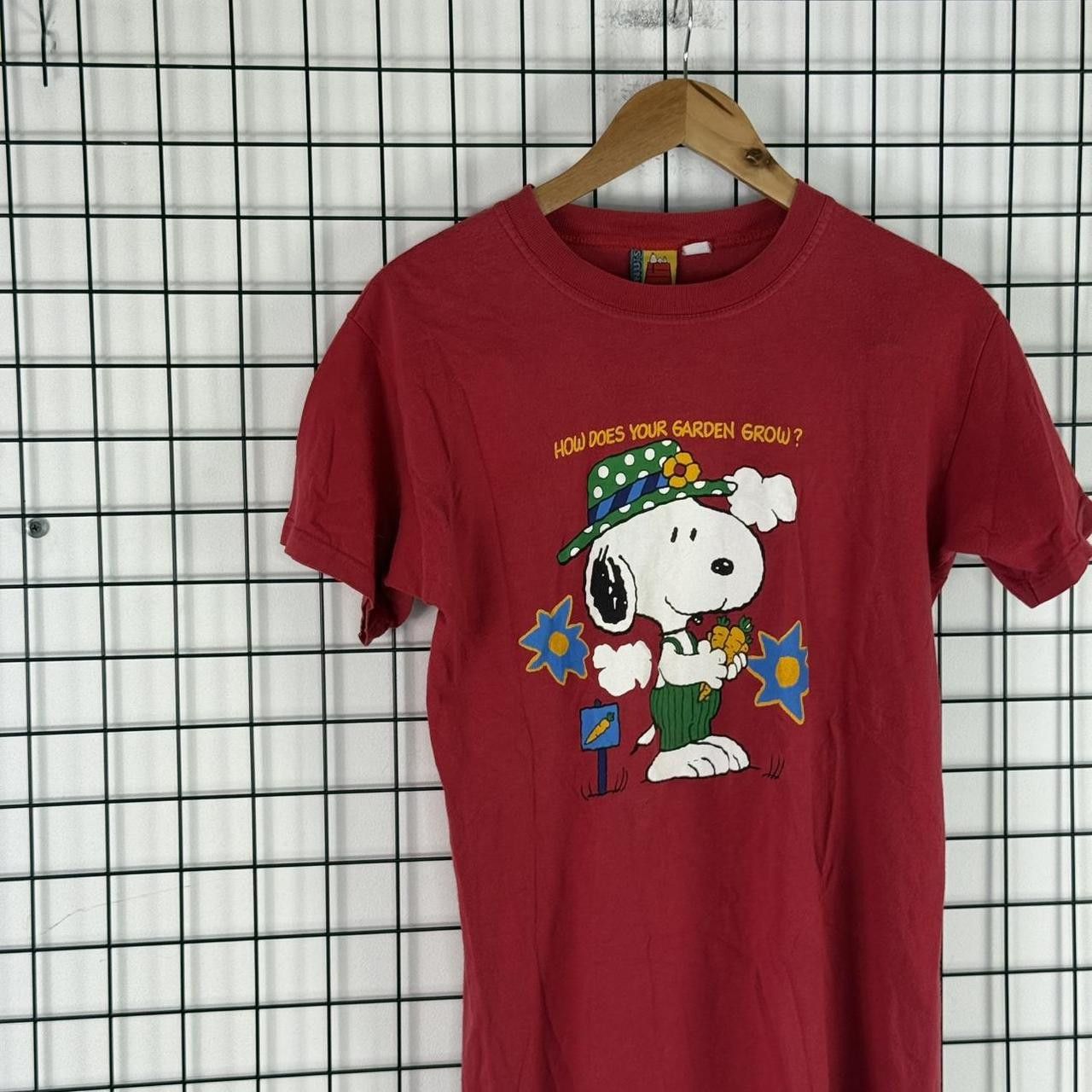 Vintage Vintage T shirt Graphic Snoopy Peanuts Vintage 90s Size US M / EU 48-50 / 2 - 3 Thumbnail
