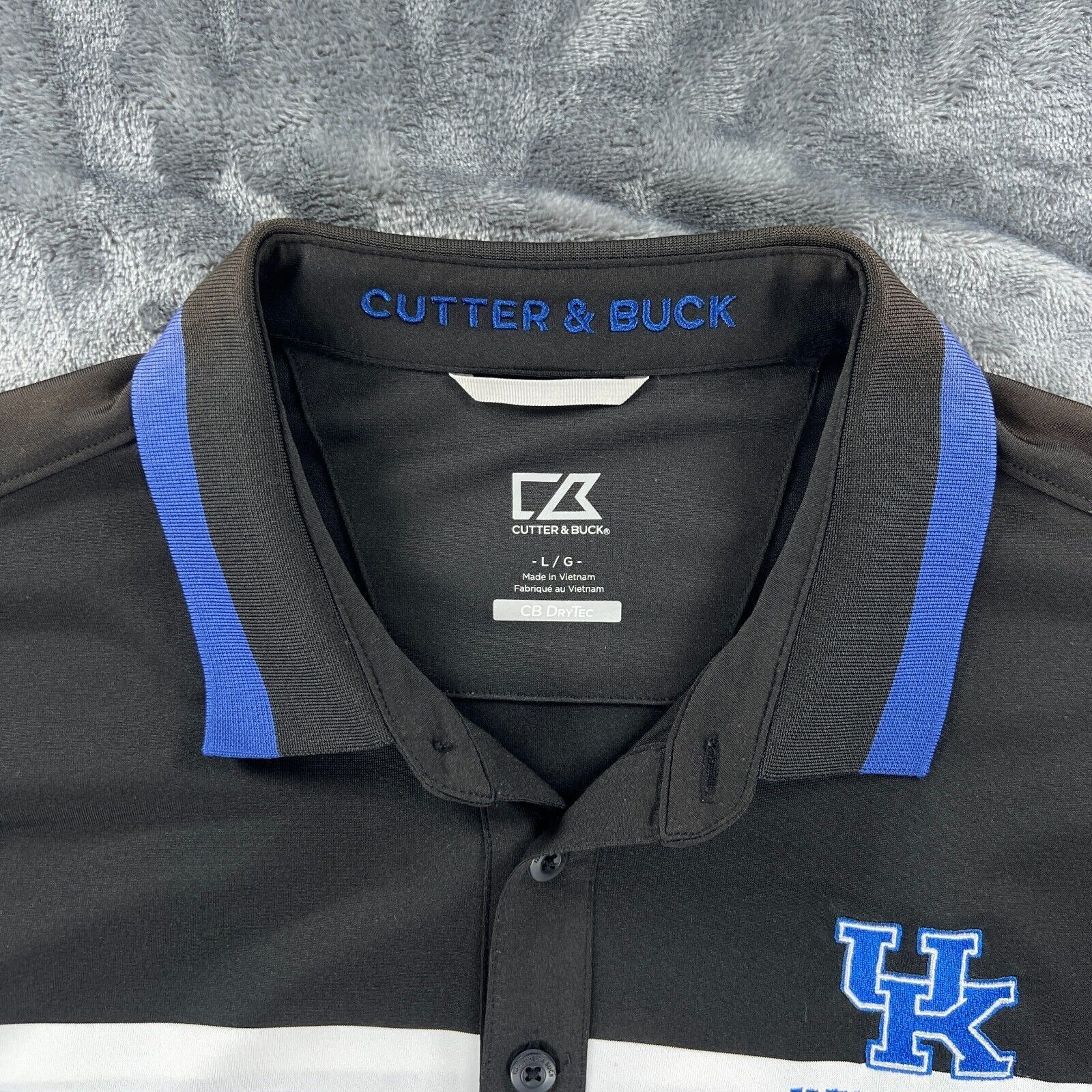 Cutter & Buck Cutter & Buck Dry Tec Golf Polo Shirt Men L University of Ke Size US L / EU 52-54 / 3 - 6 Thumbnail