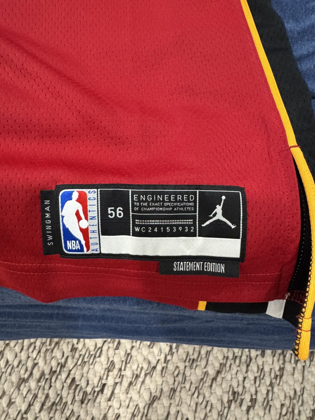 Jordan Brand Miami Heat Jimmy Butler Jersey Size US XXL / EU 58 / 5 - 4 Thumbnail