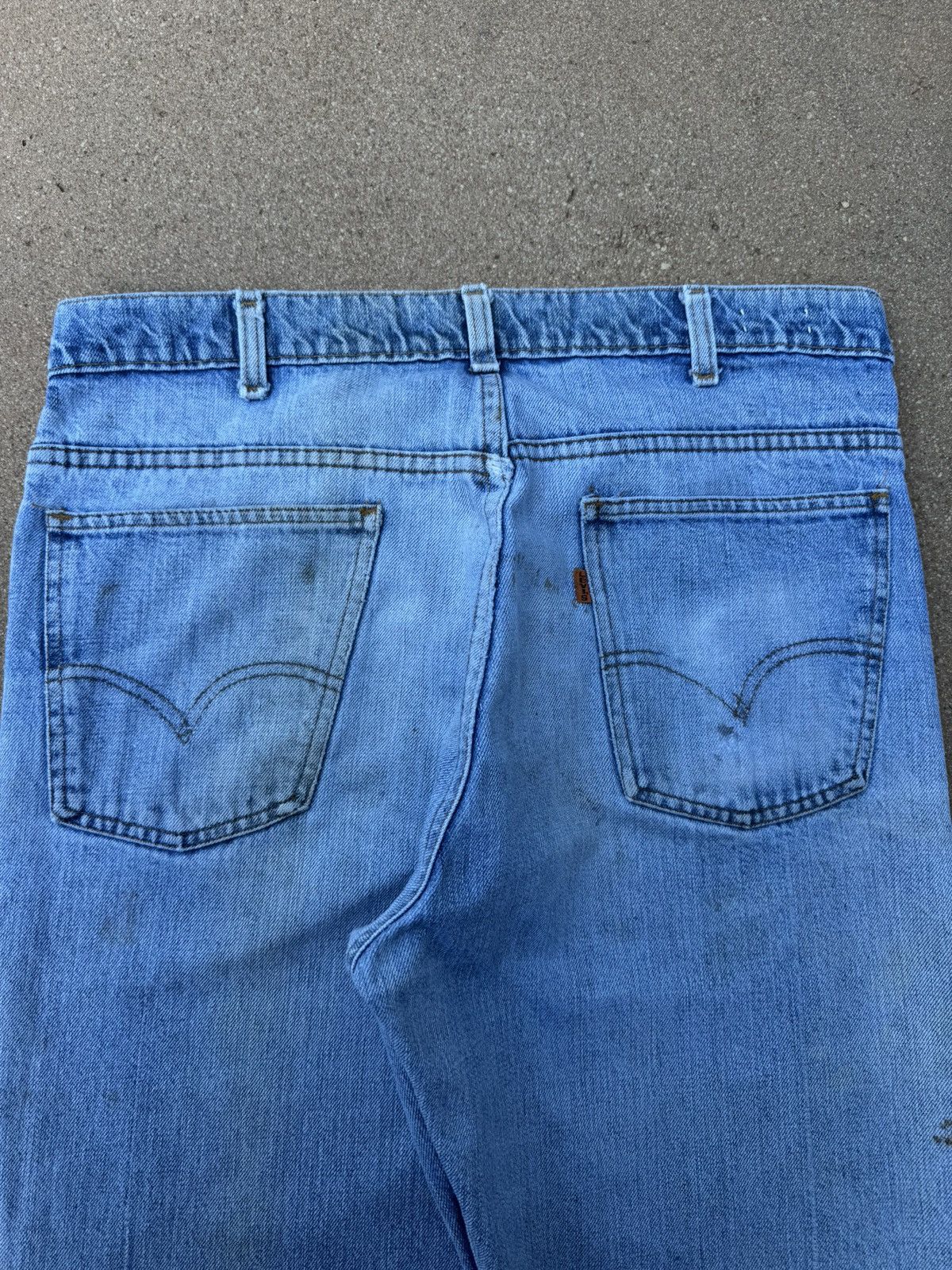 Levi's × Vintage Vtg 80’s Levi’s 646 Orange Tab Bellbottom Flare Jeans 34x31 Size US 34 / EU 50 - 7 Thumbnail