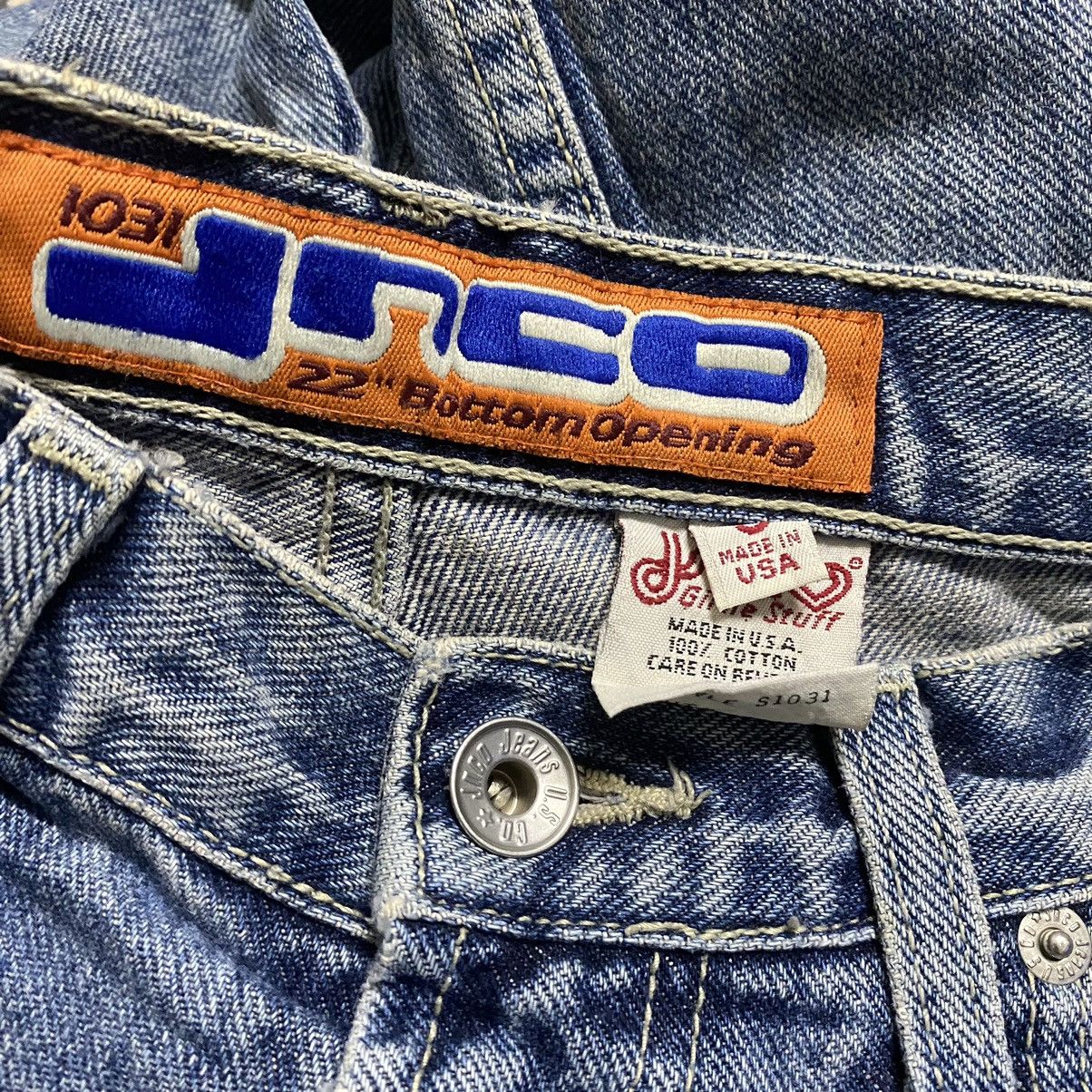 JNCO Vintage 90s JNCO Roomy Girlie Stuff Bottom Opening Pants Size 26" / US 2 / IT 38 - 19 Thumbnail