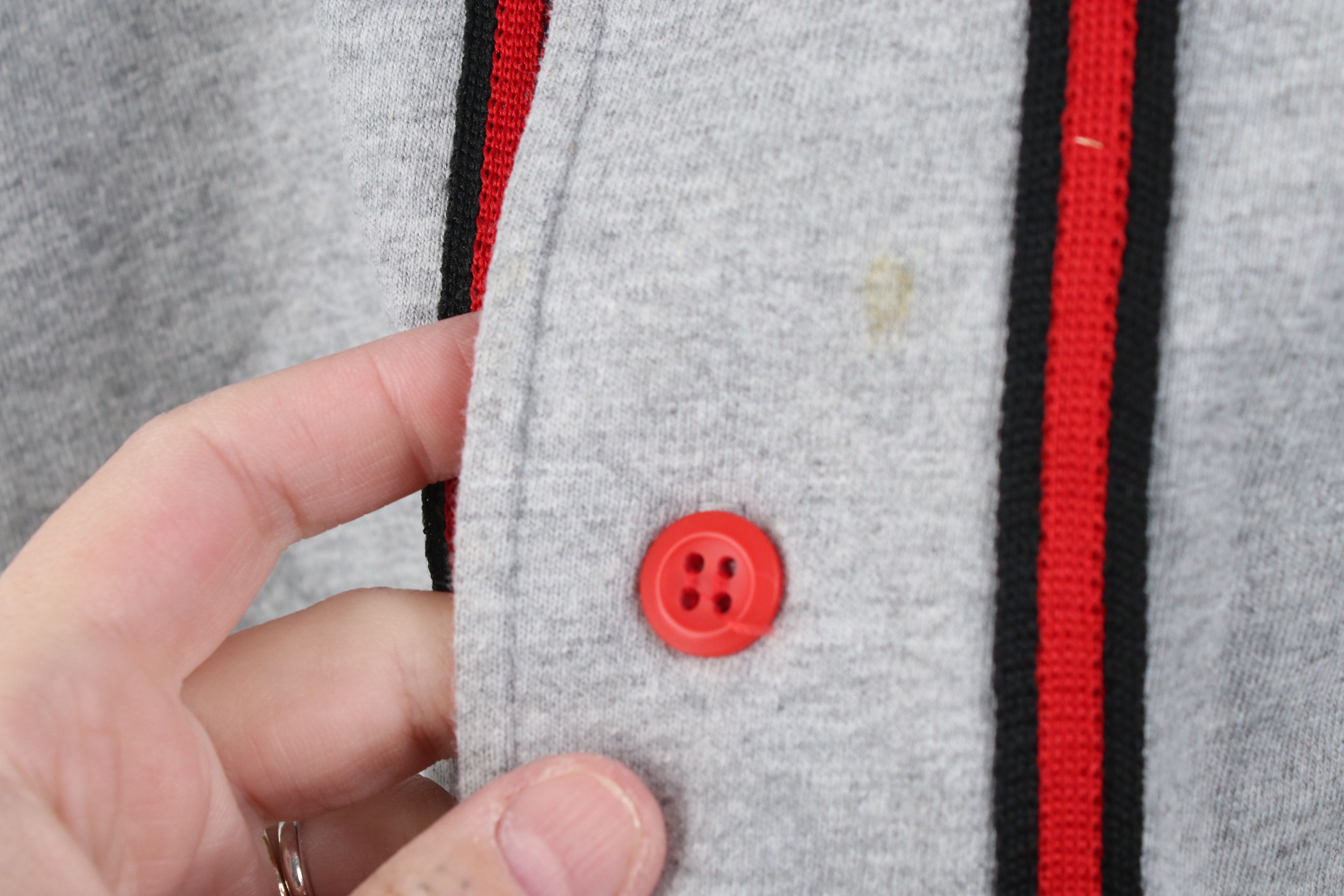 Vintage Vintage 90s Q Billiards Sports Club Baseball Jersey Gray USA Size US L / EU 52-54 / 3 - 5 Thumbnail