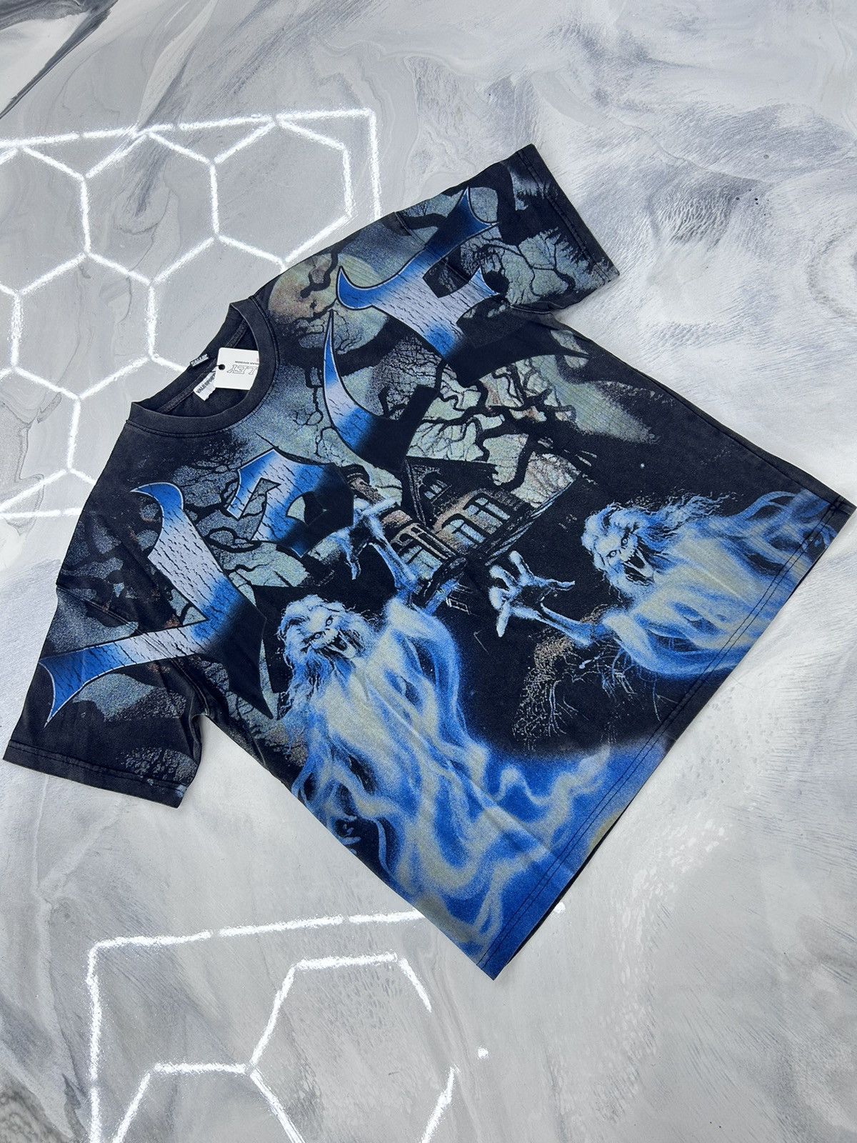 Vale Vale Casper Tee Black Blue Size L Size US L / EU 52-54 / 3 - 2 Thumbnail