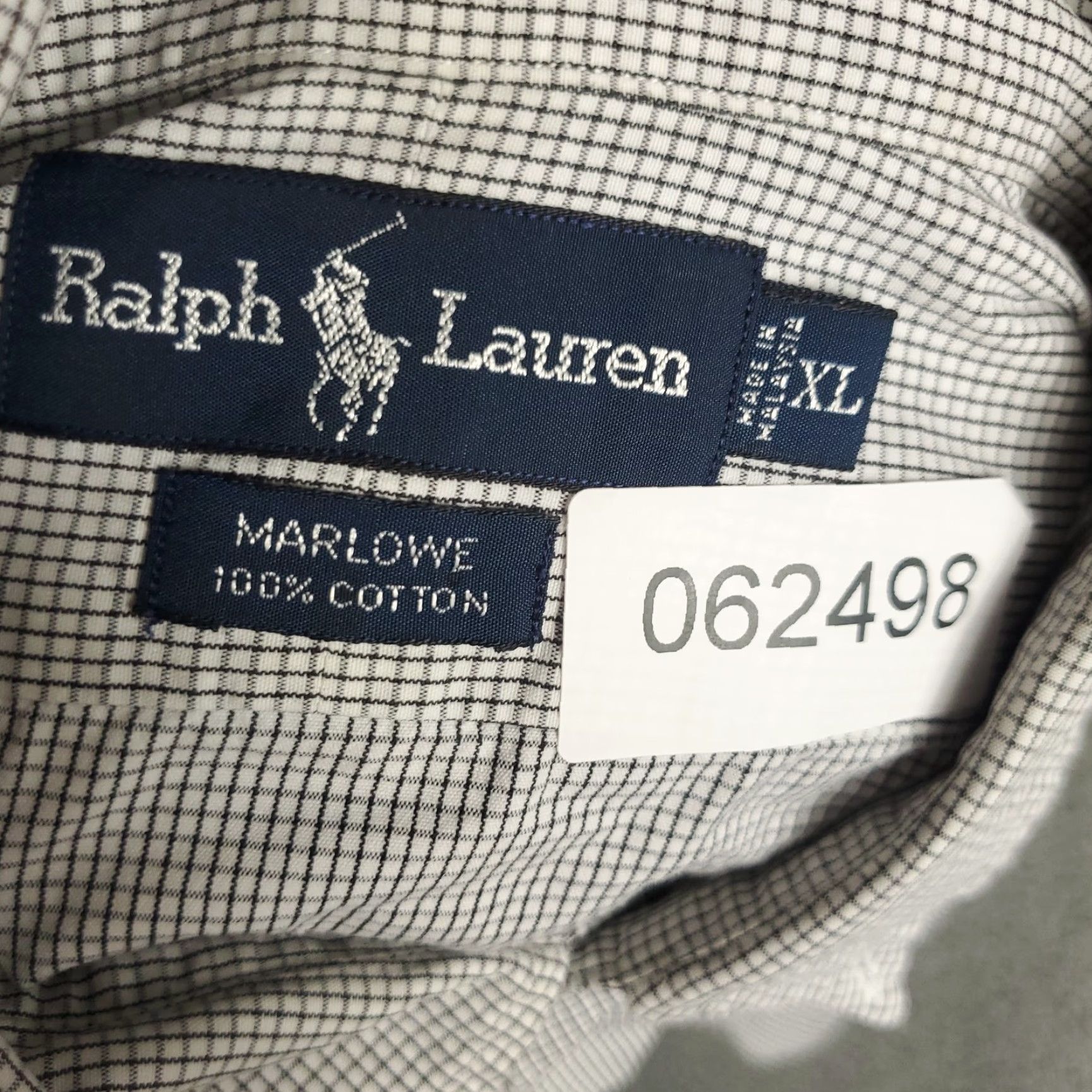 Ralph Lauren Ralph Lauren Shirt Mens XL Blue Check Pony Button-Up Long Sleeve Size US XL / EU 56 / 4 - 8 Thumbnail