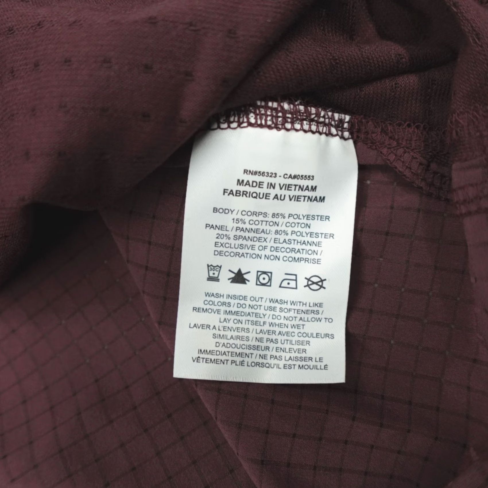 Nike Nike Trail Dri-Fit Solar Chase Running Shirt Men’s Size S Burgundy DV9305 652 Size US S / EU 44-46 / 1 - 4 Thumbnail