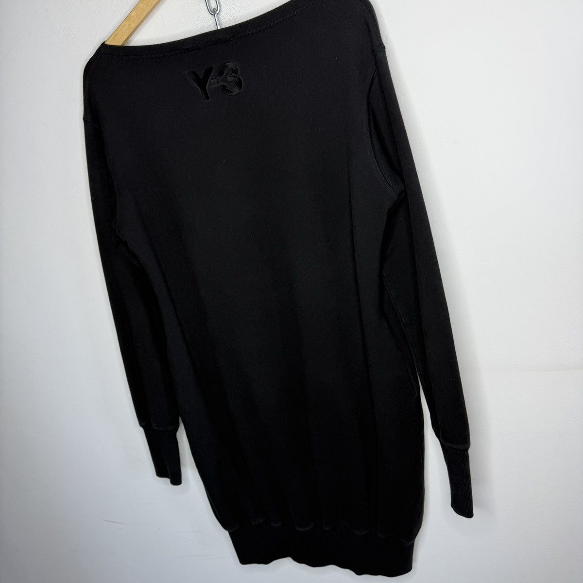 Y-3 Y-3 Yohji Yamamoto Long-sleeve Long Sweatshirt Avant Garde Size M / US 6-8 / IT 42-44 - 7 Thumbnail