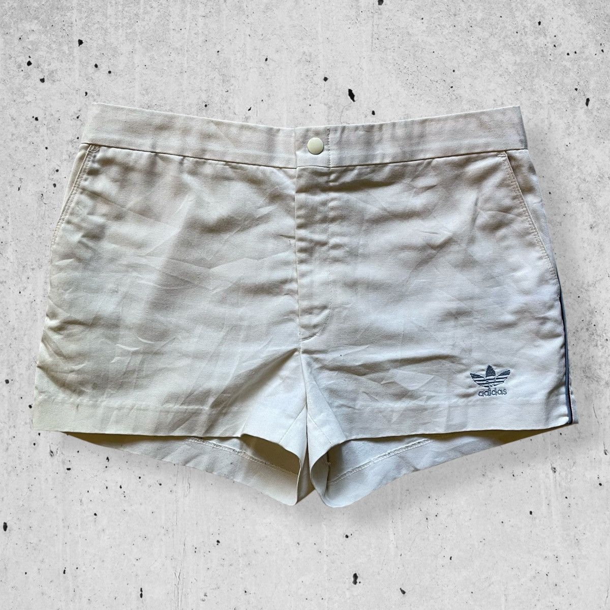 Adidas 🔥Vintage 1980's Adidas Tennis Short Pants Size US 33 - 2 Thumbnail