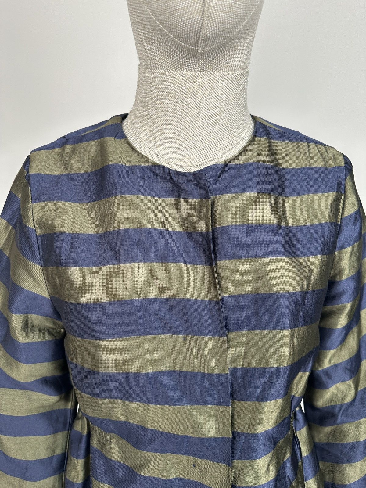 Other ODEEH Germany Metallic Organdi Striped Blazer Jacket size 36 Size S / US 4 / IT 40 - 9 Thumbnail