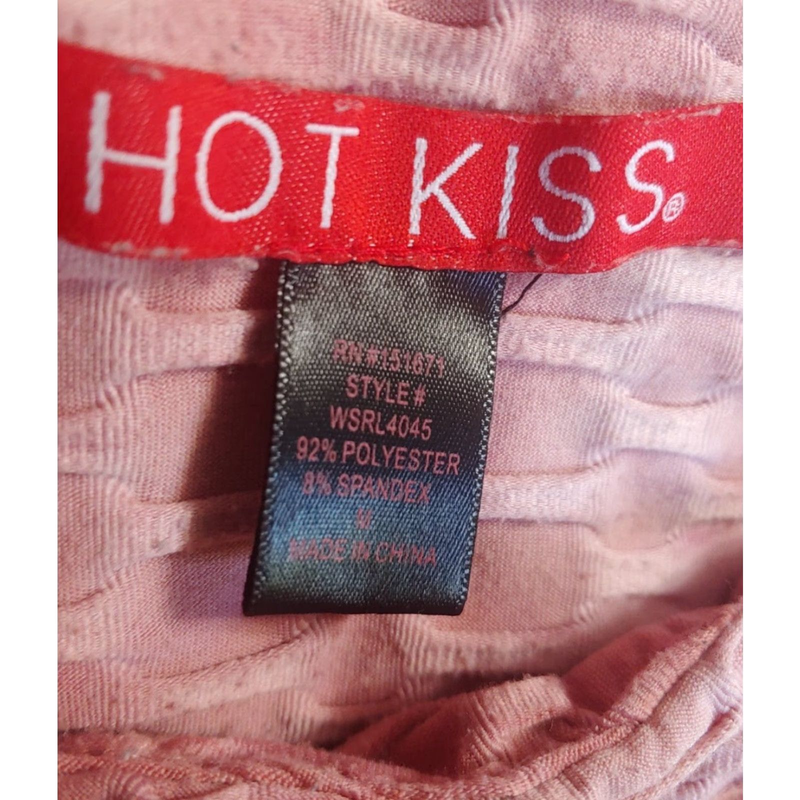 Vintage Hot Kiss Leggings Women M Pink Honey Comb Tye Dye Elastic Waist Lightweight Stretch Casual 28 Inseam 10" Rise 28" Inseam Denim? No. Size 32" / US 10 / IT 46 - 3 Thumbnail