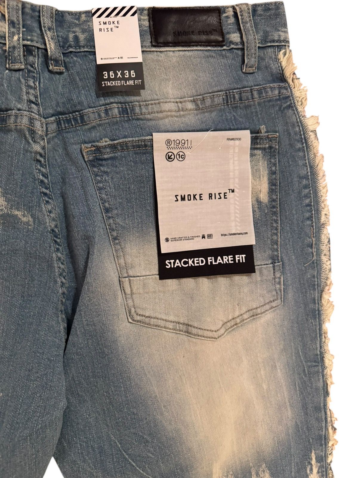Smoke Rise Men flare jeans Size US 36 / EU 52 - 5 Thumbnail