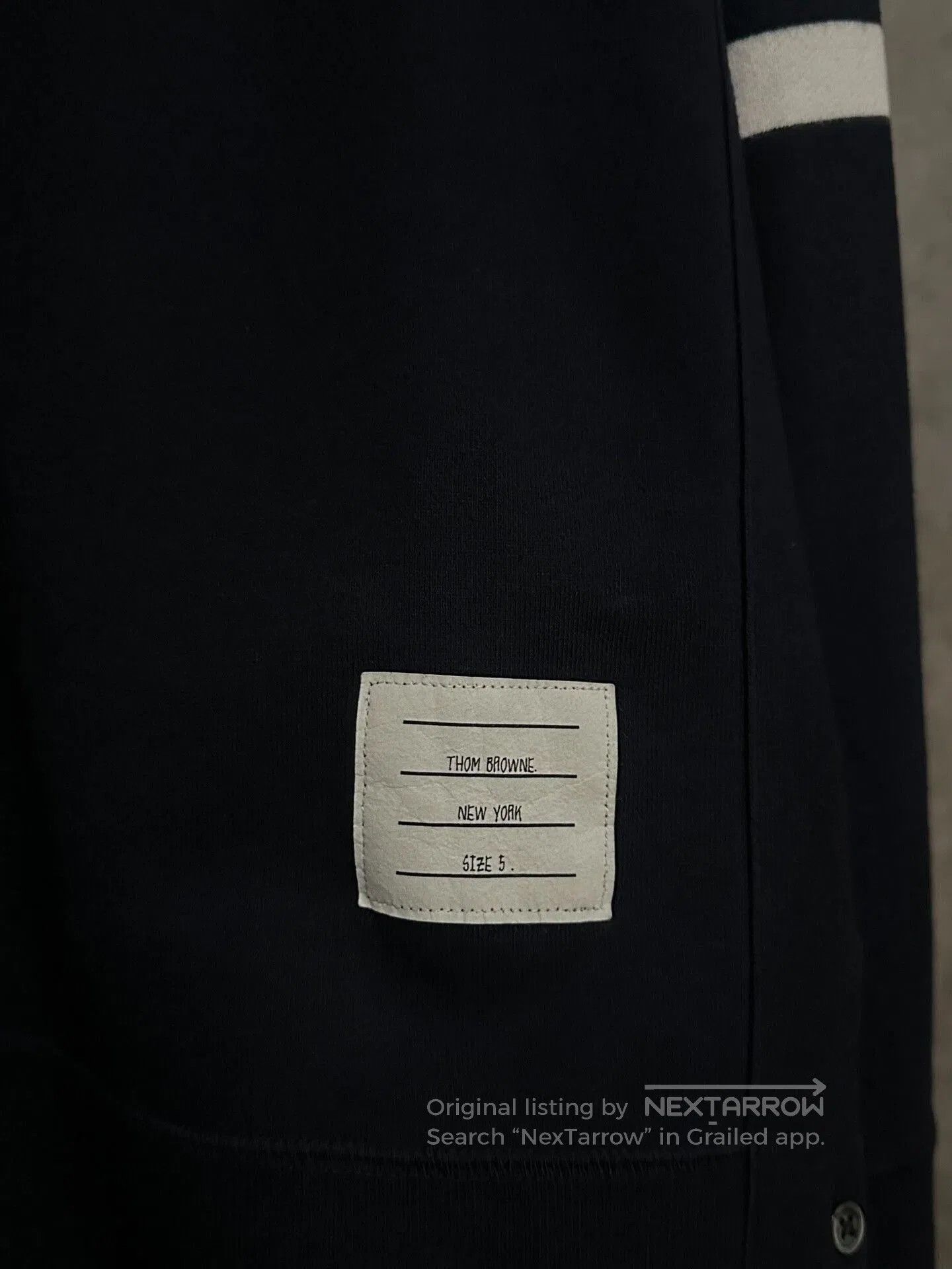 Thom Browne thom browne classic navy crewneck sweatshirt. Size US XL / EU 56 / 4 - 3 Thumbnail