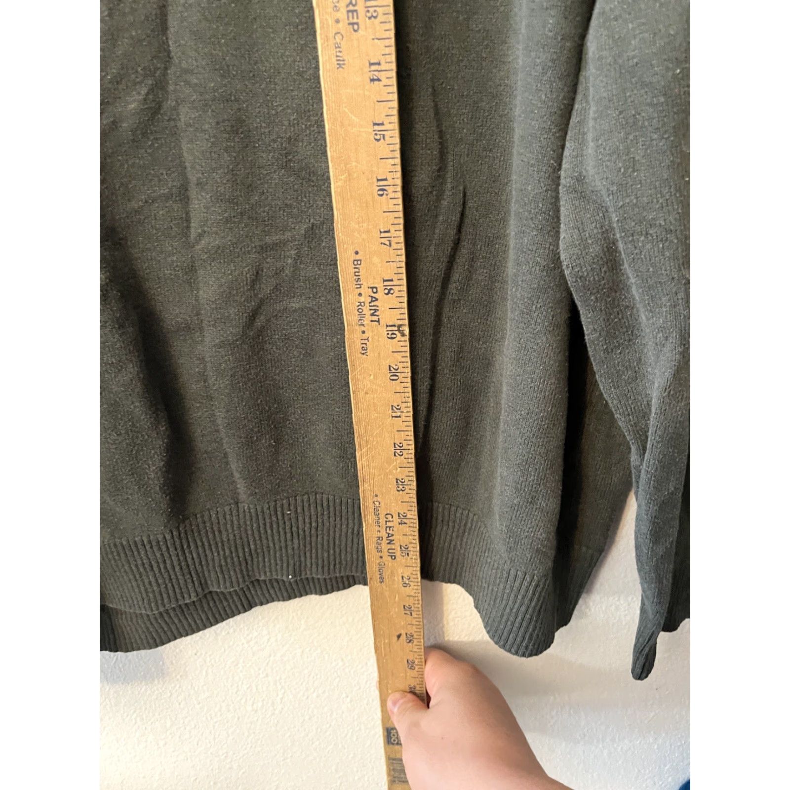 Nautica Nautica Sweater Pullover 2XL Gray Solid 1/4 Zip Mens Knit Style Long Sleeve Size US XXL / EU 58 / 5 - 4 Thumbnail