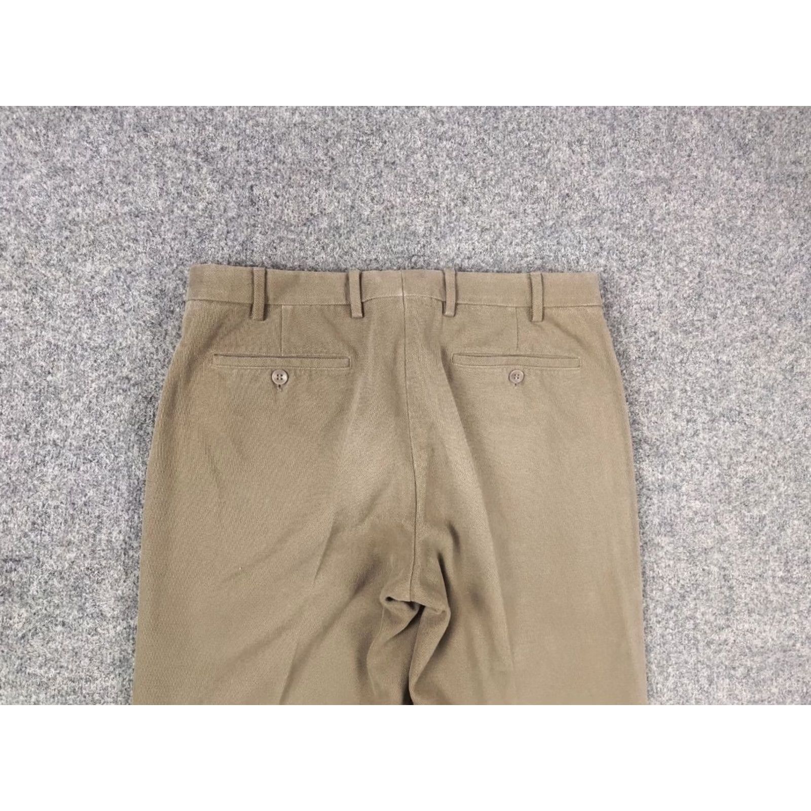 Loro Piana Loro Piana Italy Design Comfort Fit Classic casual beige Cotton Pants Shirt Size US 34 / EU 50 - 6 Thumbnail