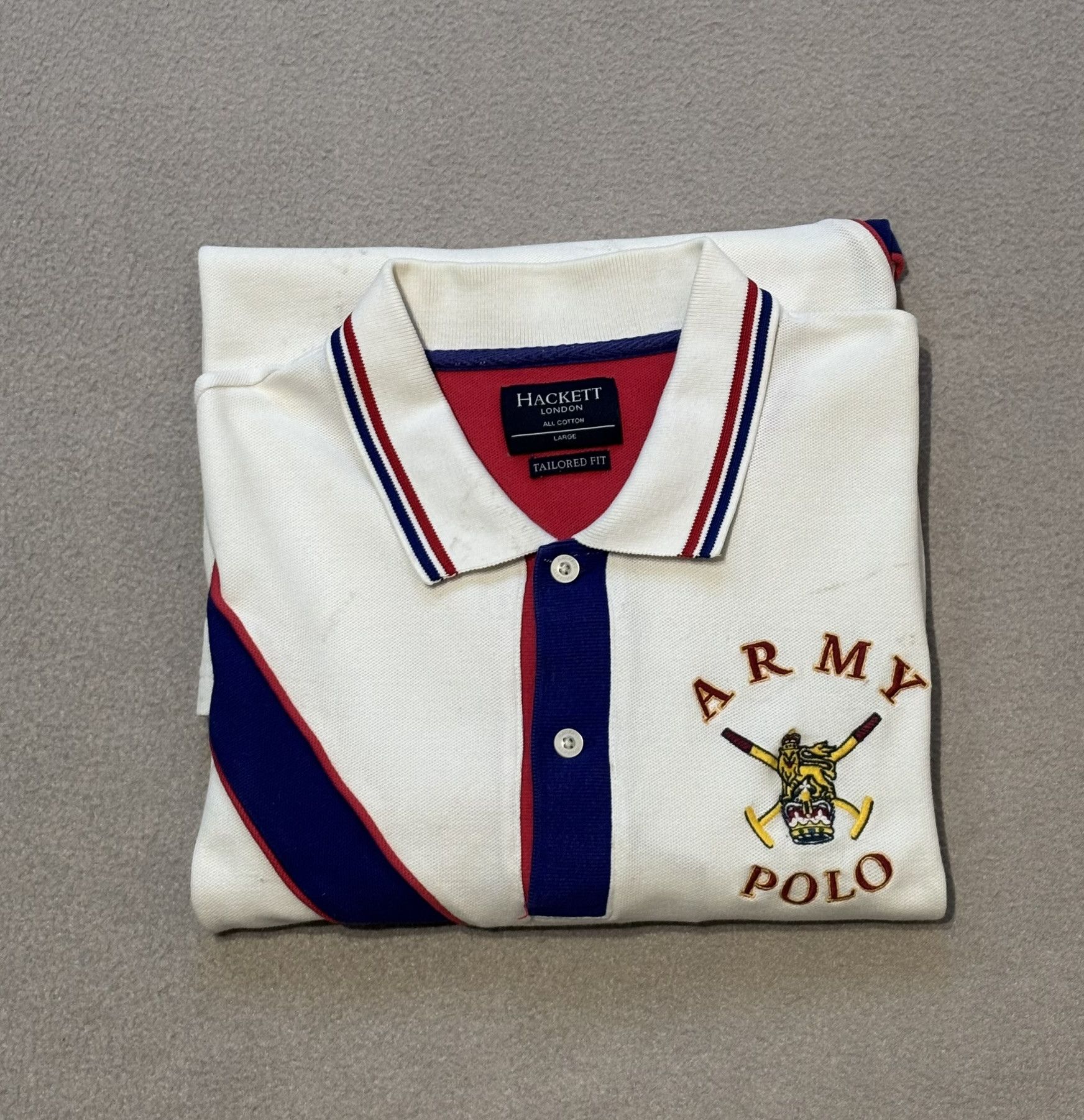 Hackett Polo Hackett London Army Polo #1 Size. L Size US L / EU 52-54 / 3 - 20 Thumbnail