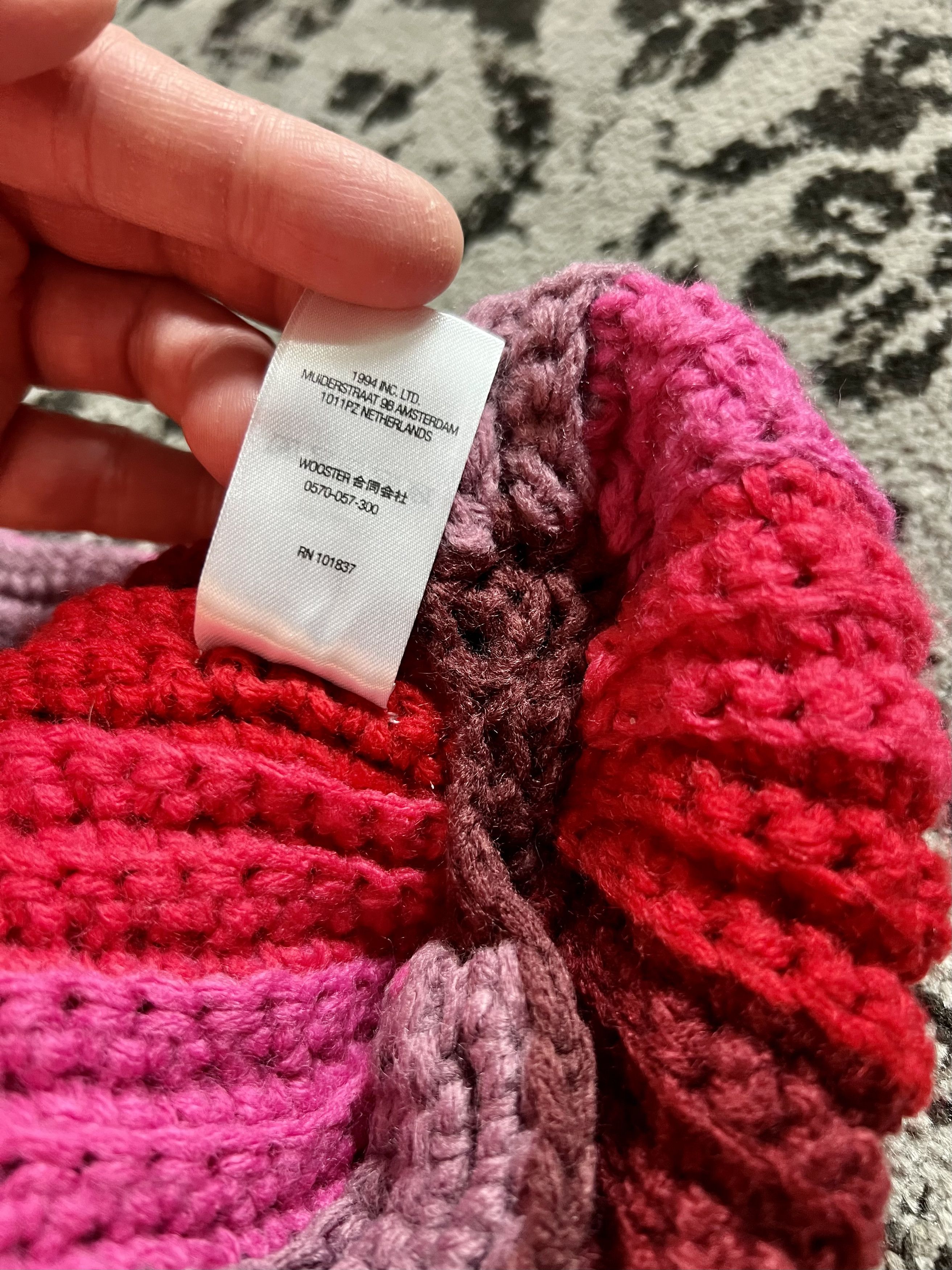 Supreme SUPREME GRADIENT CROCHET BEANIE Size ONE SIZE - 5 Thumbnail