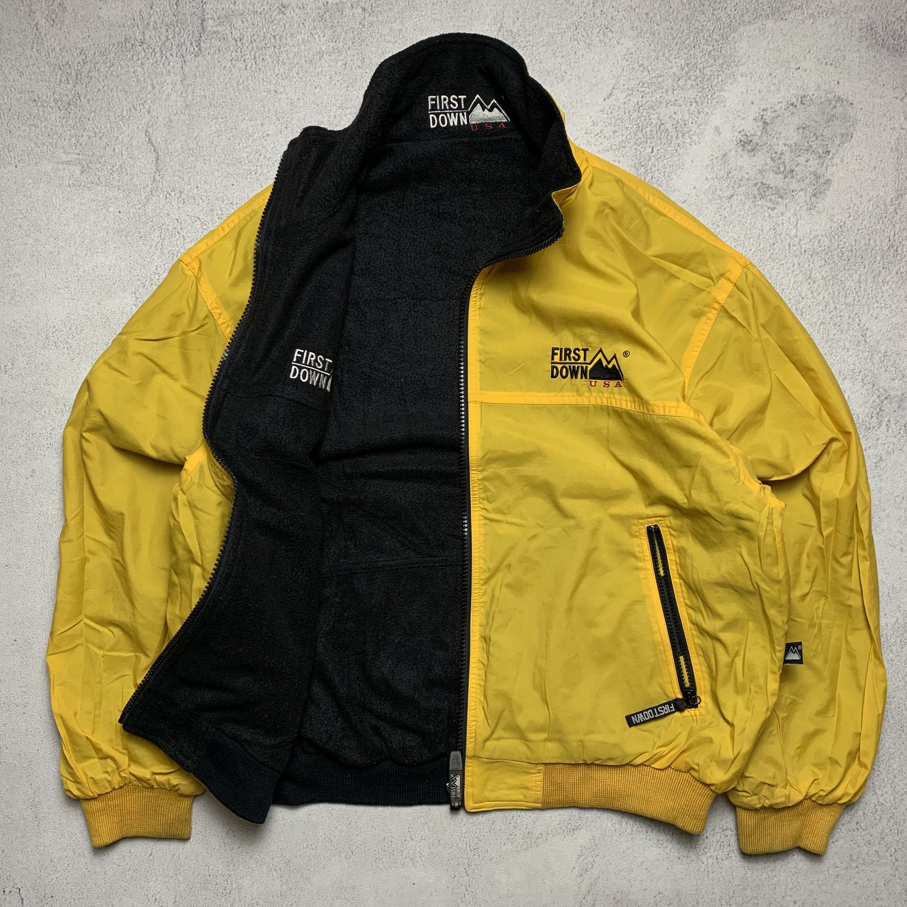 Vintage Vintage First Down USA Reversible Fleece Jacket Size US L / EU 52-54 / 3 - 2 Thumbnail