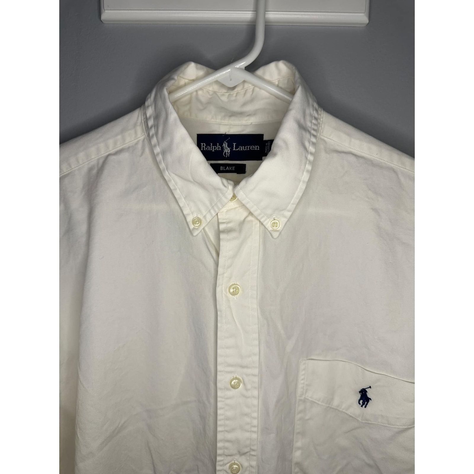 Ralph Lauren Ralph Lauren Blake Button-Down Shirt White Large Size US L / EU 52-54 / 3 - 3 Thumbnail