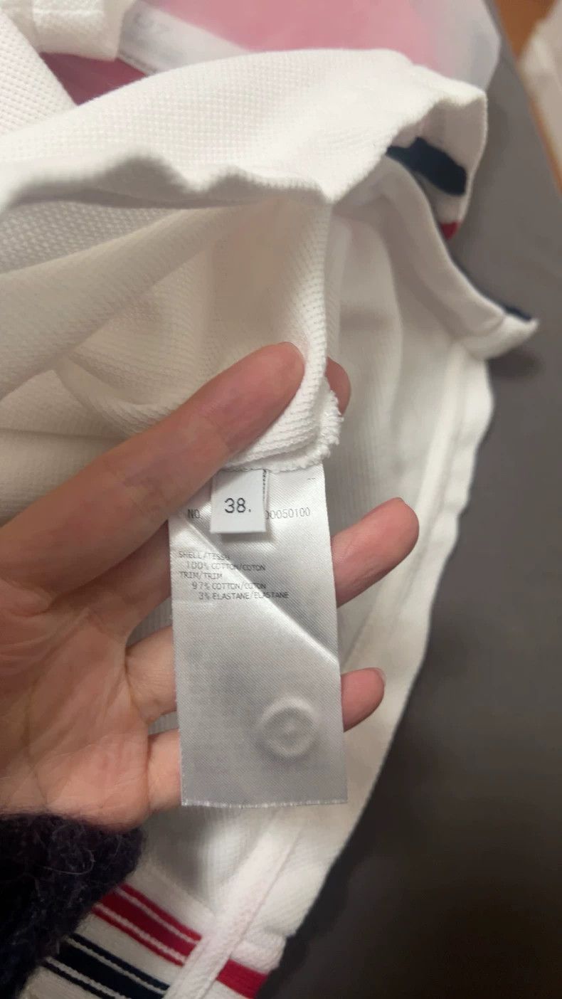 Thom Browne Thom Browne White polo shirt Size XS / US 0-2 / IT 36-38 - 7 Thumbnail