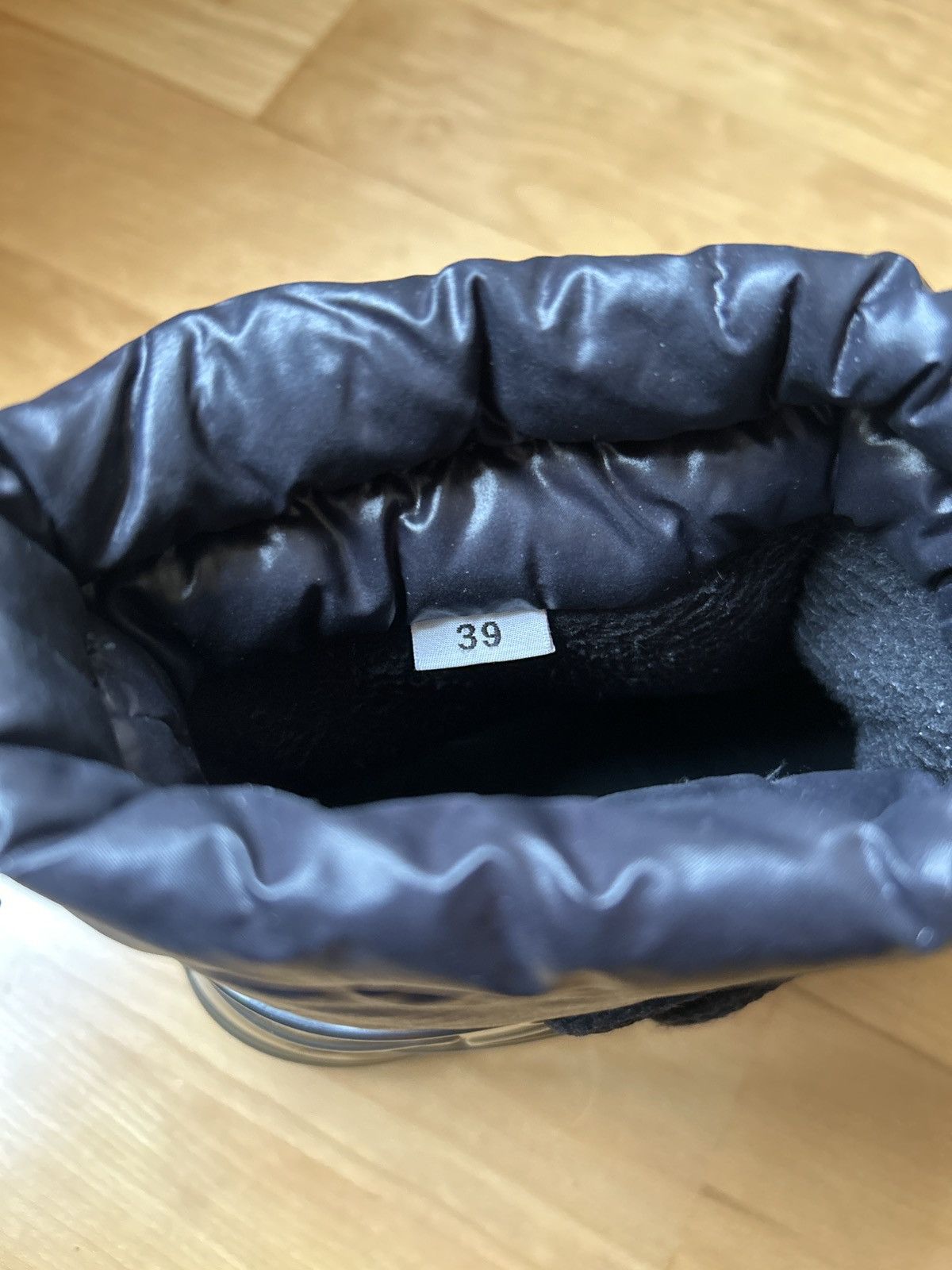 Moncler Moncler Insolux M Padded Nylon & Patent Leather Snow Boots Size US 9 / IT 39 - 11 Thumbnail