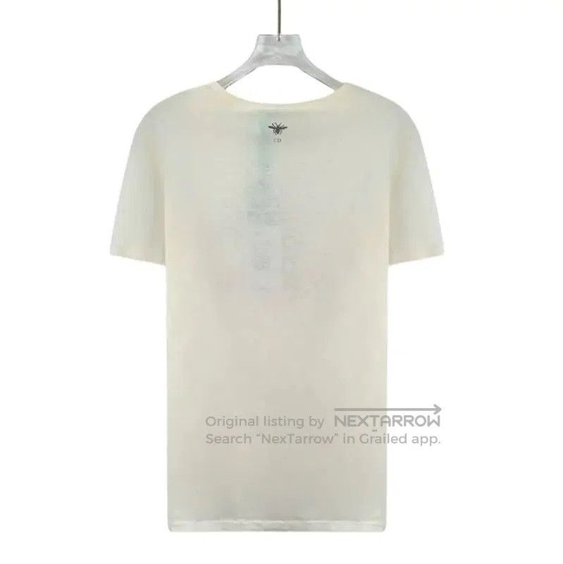Dior Dior White Cotton T. Size S / US 4 / IT 40 - 2 Thumbnail