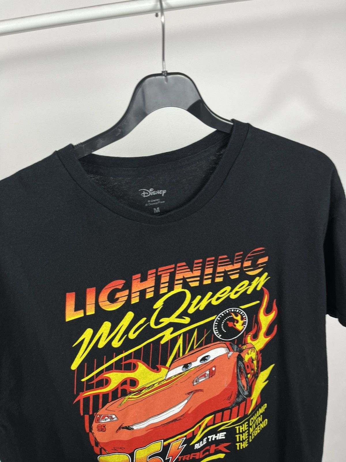 Disney Disney Pixar Cars Lightning McQueen Graphic T Shirt Size M Size US M / EU 48-50 / 2 - 10 Thumbnail