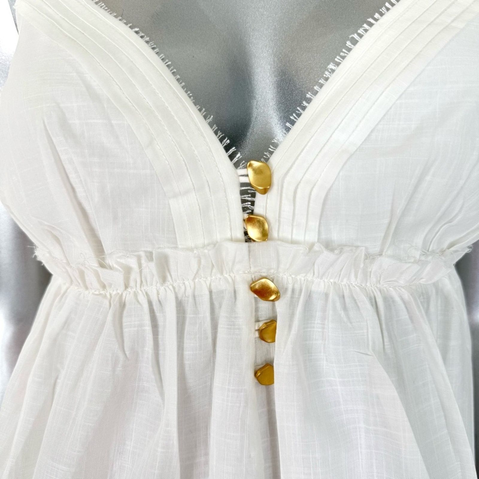 Aje NEW!!! AJE women white dress size 8 US Size M / US 6-8 / IT 42-44 - 3 Thumbnail