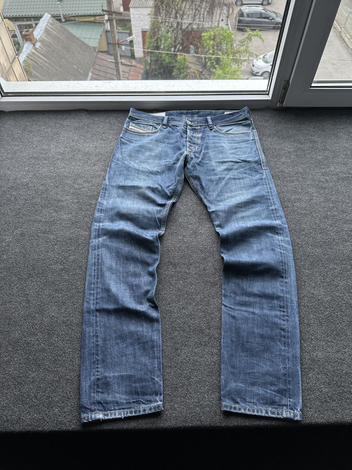 Diesel 🚨 RARE DIESEL MEN DENIM JEANS AVANT GARDE IFSIXWASNINE Y2K Size US 36 / EU 52 - 2 Thumbnail
