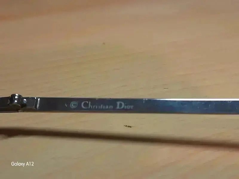 Dior × John Galliano × Vintage DIOR Sunglasses Rimless Wrap Shield Galliano Era Minipop Size ONE SIZE - 3 Thumbnail