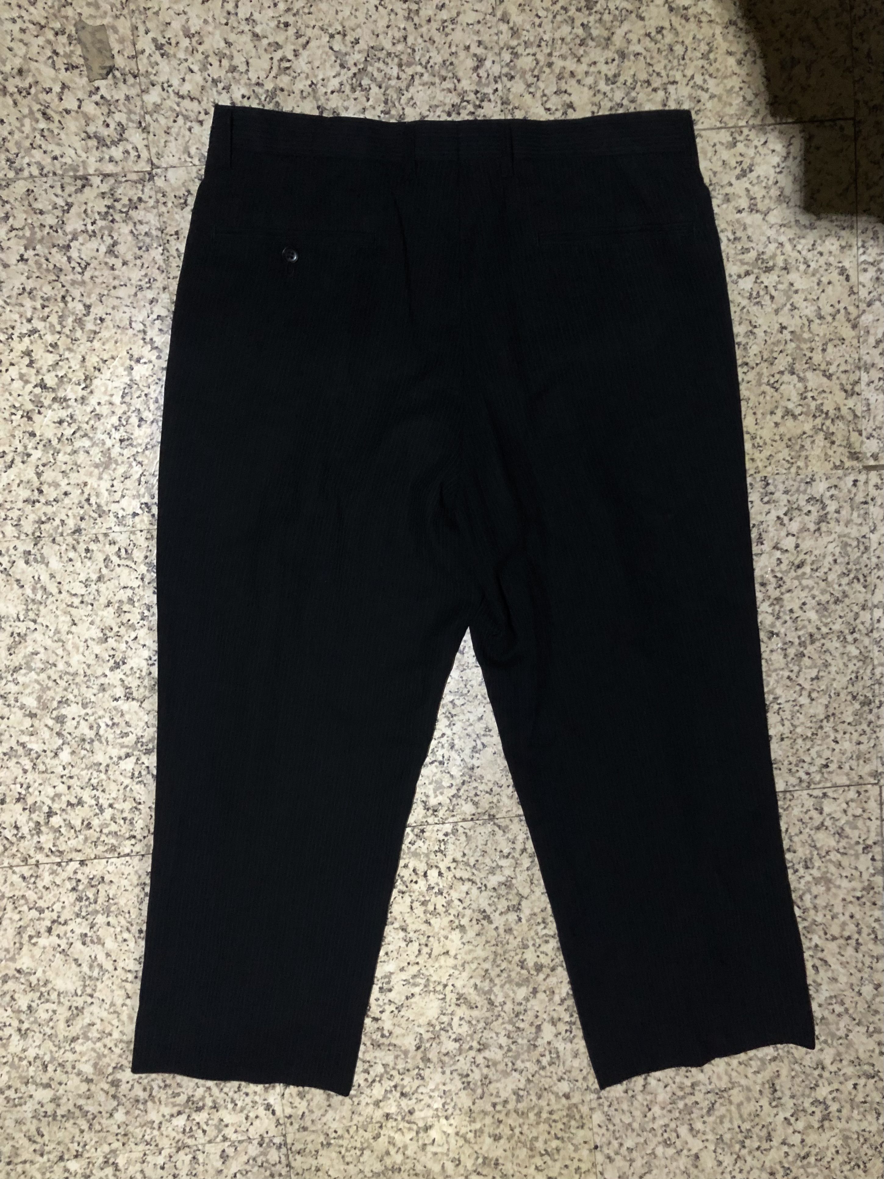 Kansai Yamamoto Vintage 90s SISSI by KANSAI YAMAMOTO Black Cropped Pants Size US 33 - 11 Thumbnail