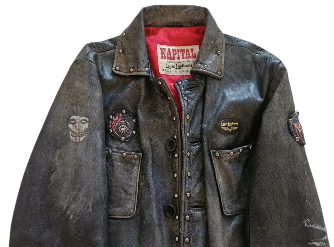 Kapital Kapital x Lewis Leather *Rare* Horse Hide Jacket Size US L / EU 52-54 / 3 - 6 Thumbnail