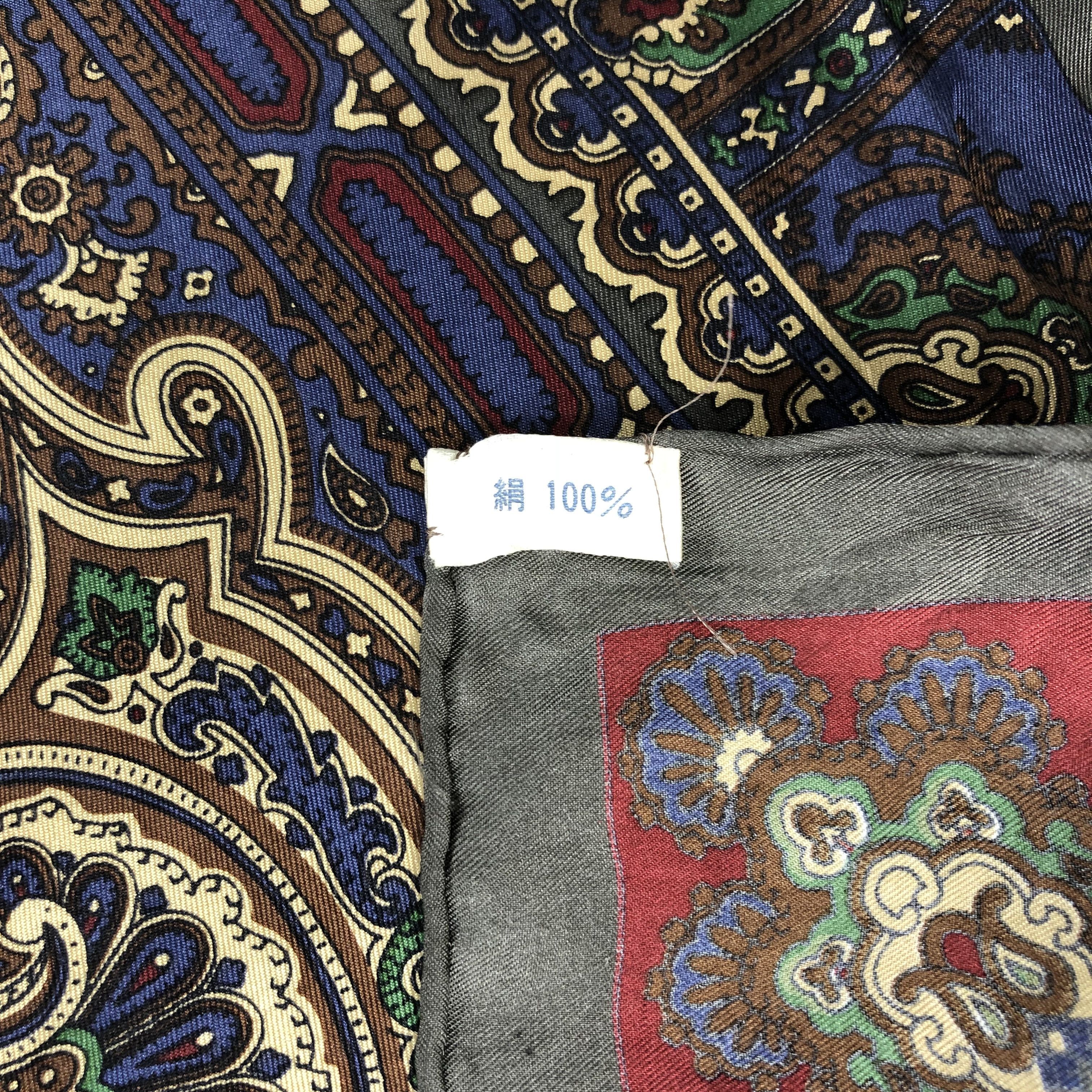 Vintage Vintage Silk Scarf Size ONE SIZE - 5 Thumbnail