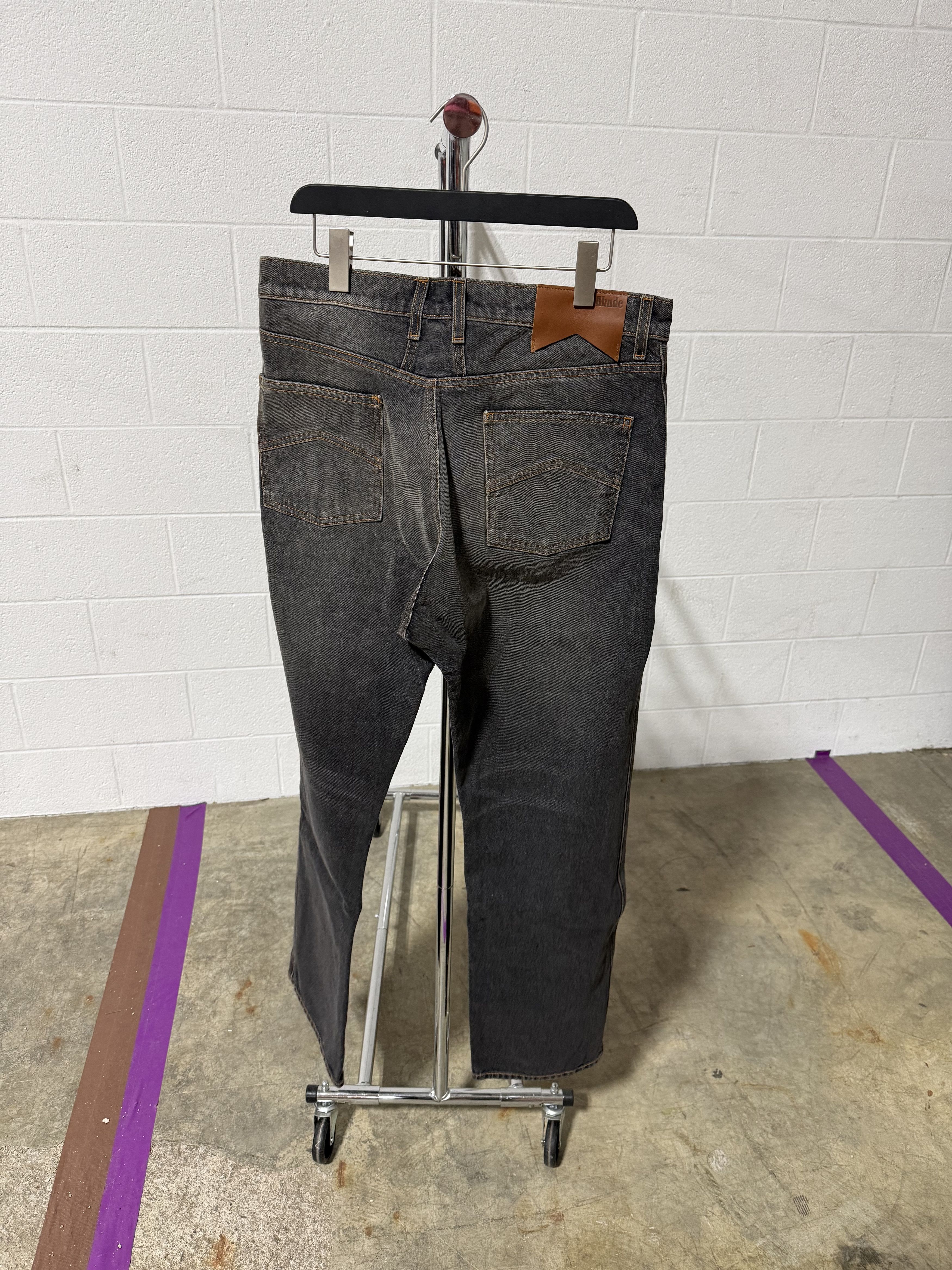 Rhude Rhude 90s Traxedo Denim 'Angoura Black' Size US 36 / EU 52 - 4 Thumbnail
