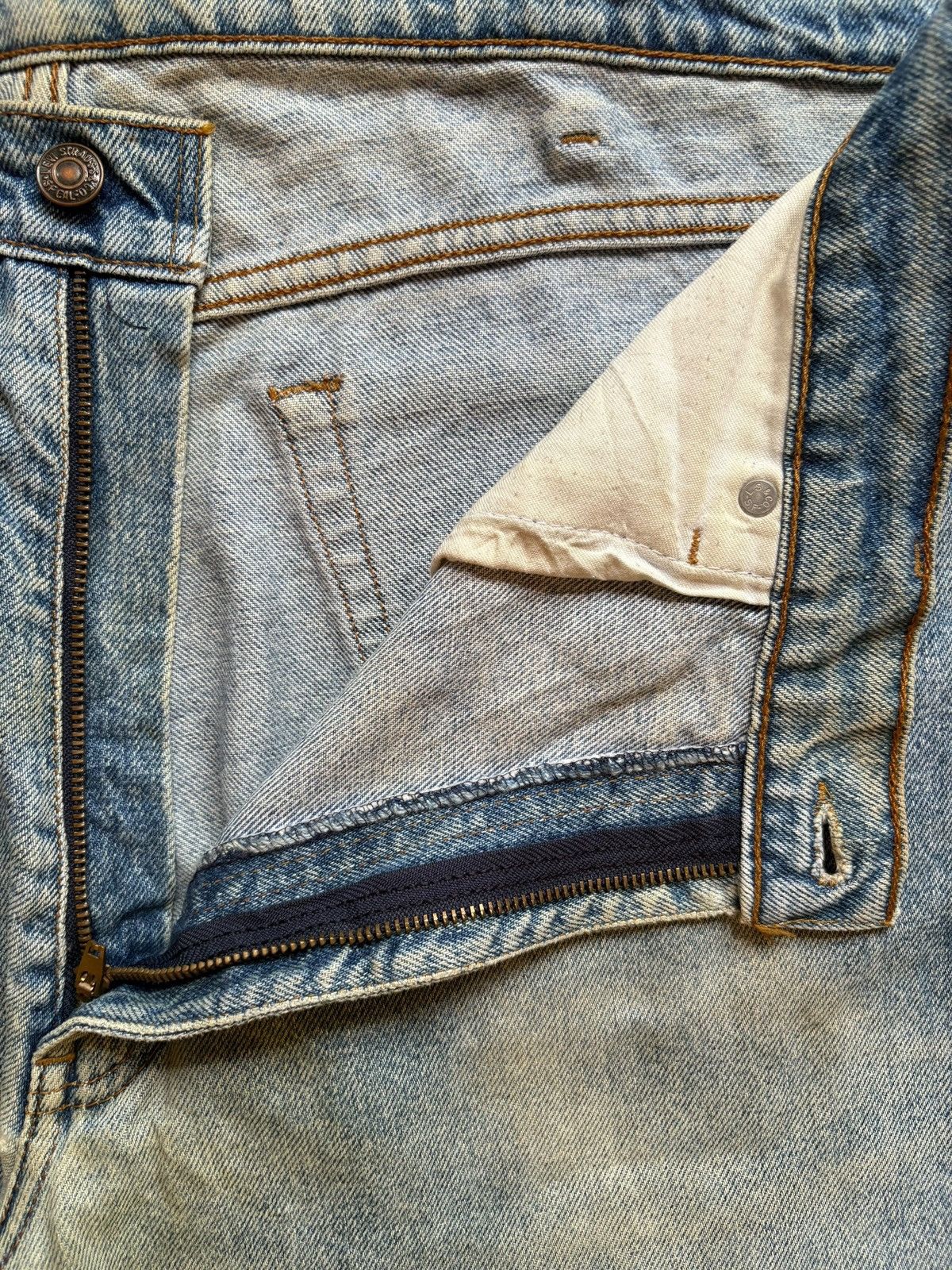 Levi's Vintage 90s Levis 515 Mud Wash Loose Jeans Size US 39 - 9 Thumbnail