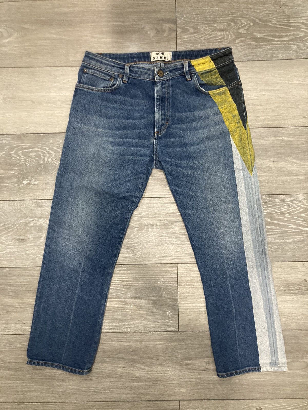 image of Acne Studios Jeans in Denim, Men's (Size 38)