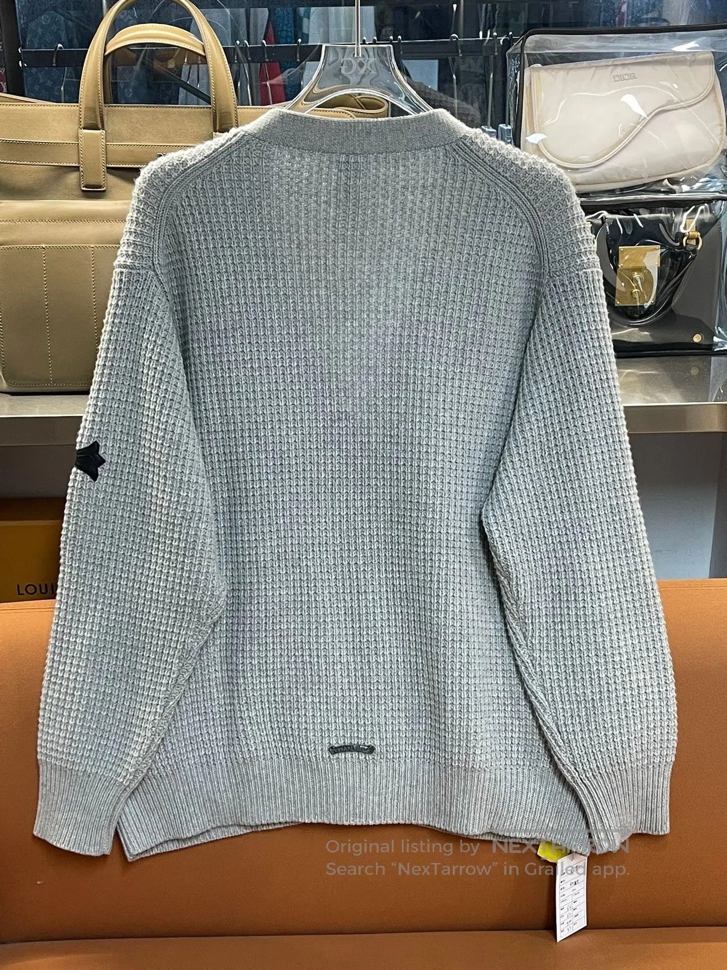Chrome Hearts Chrome Hearts Cross Patch Waffle Cardigan. Size US M / EU 48-50 / 2 - 2 Thumbnail
