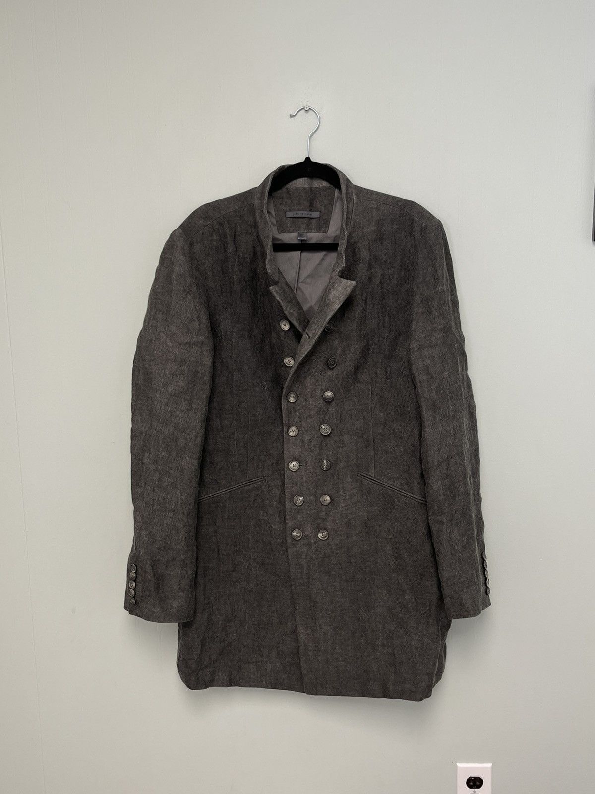 John Varvatos Double-Breasted Military Jacket Size EU 50 US 40 Size US M / EU 48-50 / 2 - 6 Thumbnail
