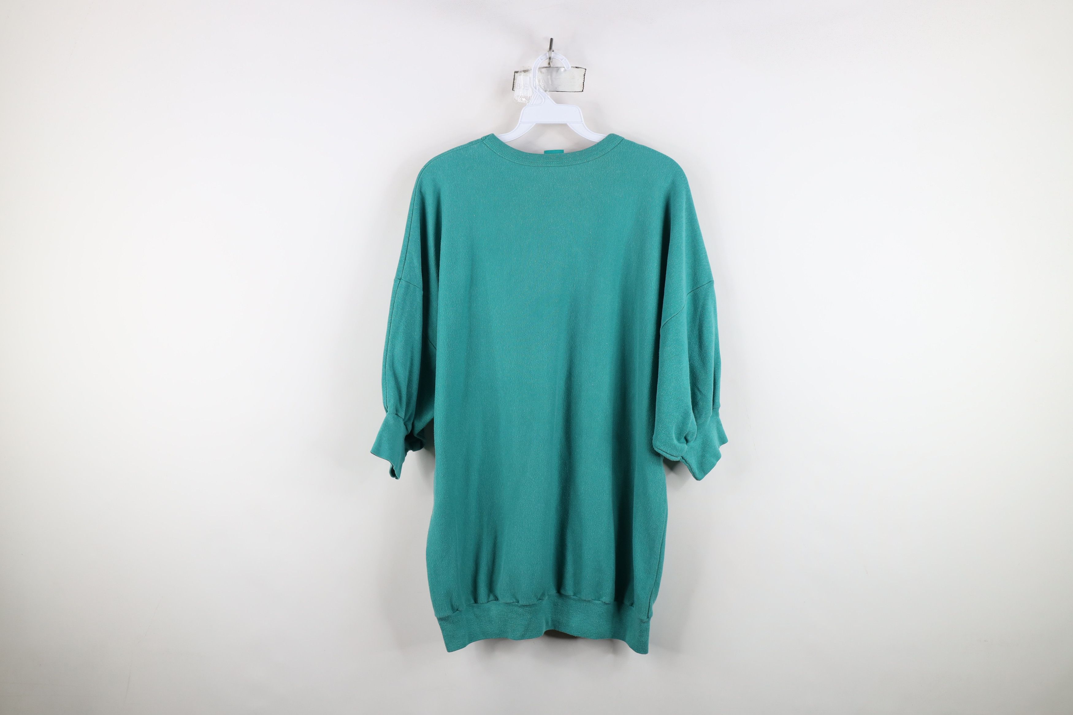 Vintage Vintage 80s Streetwear Dolphins Dolman Sleeve Sweatshirt USA Size XL / US 12-14 / IT 48-50 - 11 Thumbnail