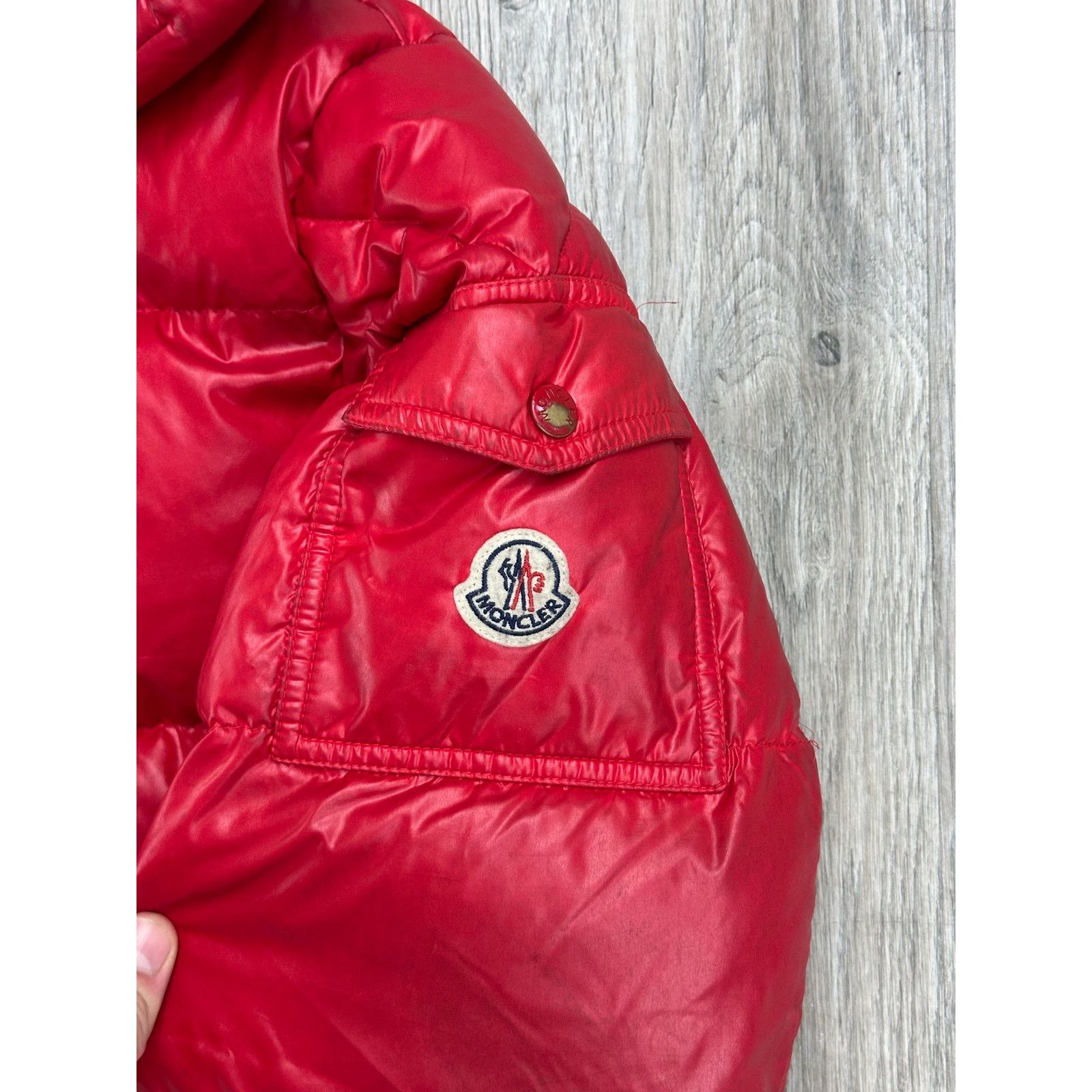 Moncler Moncler Maya Puffer Coat Red Size M / US 6-8 / IT 42-44 - 3 Thumbnail